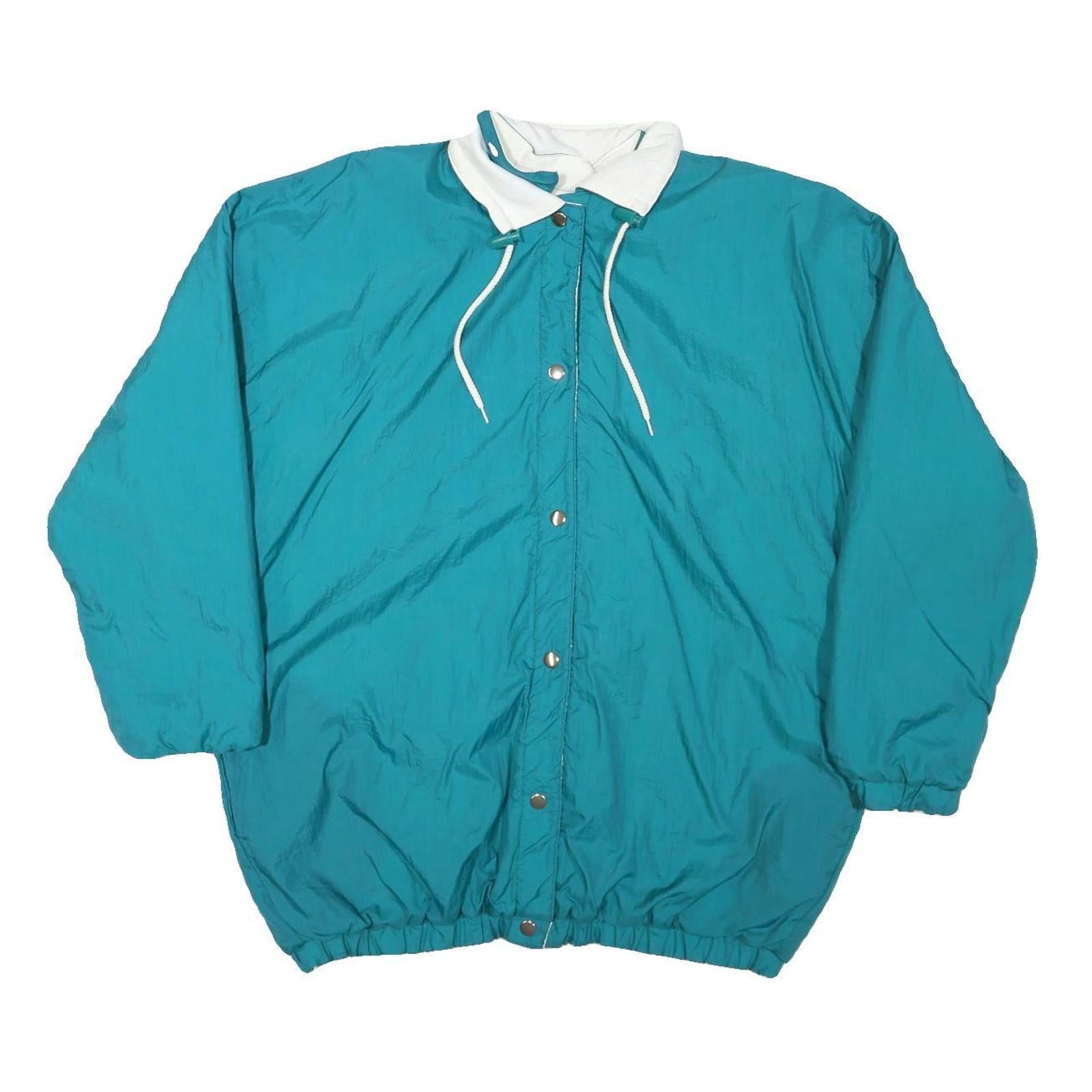 Buy Womens Blue Nylon Button Jacket L Plain Casual Outerwear Refurbished - $37.69 Womens Blue Nylon Button Jacket L Plain Casual Outerwear Refurbished - N/A refurbished available on Cerqular