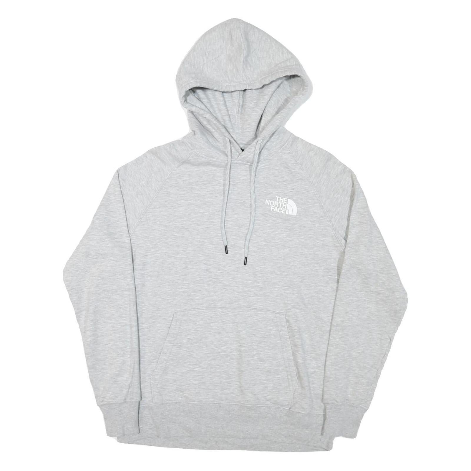 THE NORTH FACE Womens Grey Pullover Hoodie S Cotton Blend Casual Outdoor Refurbished - N/A refurbished available on Cerqular