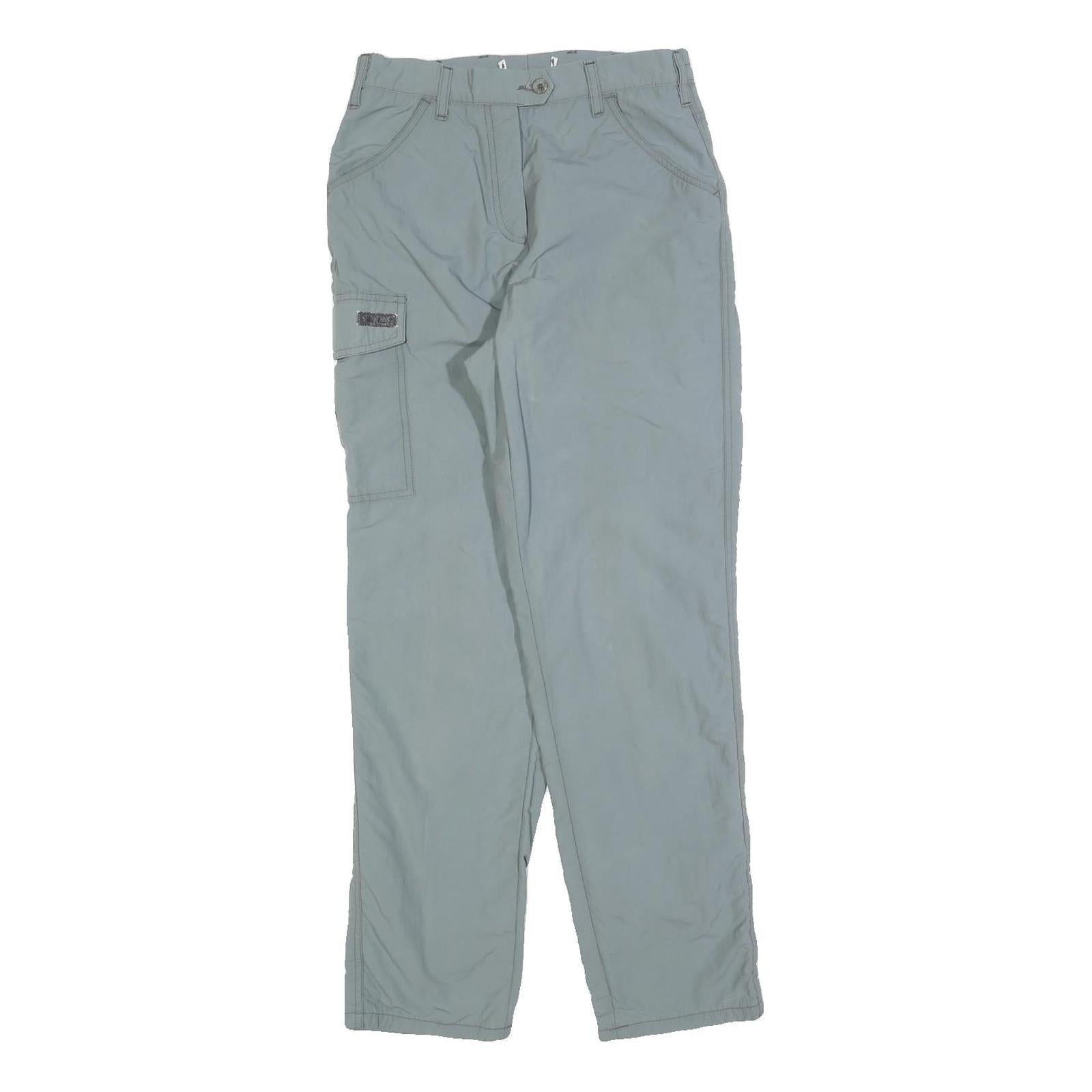 SUNWAY Womens Regular Grey Trousers W26 L30 Zip Closure Pocket Detail Refurbished - N/A refurbished available on Cerqular