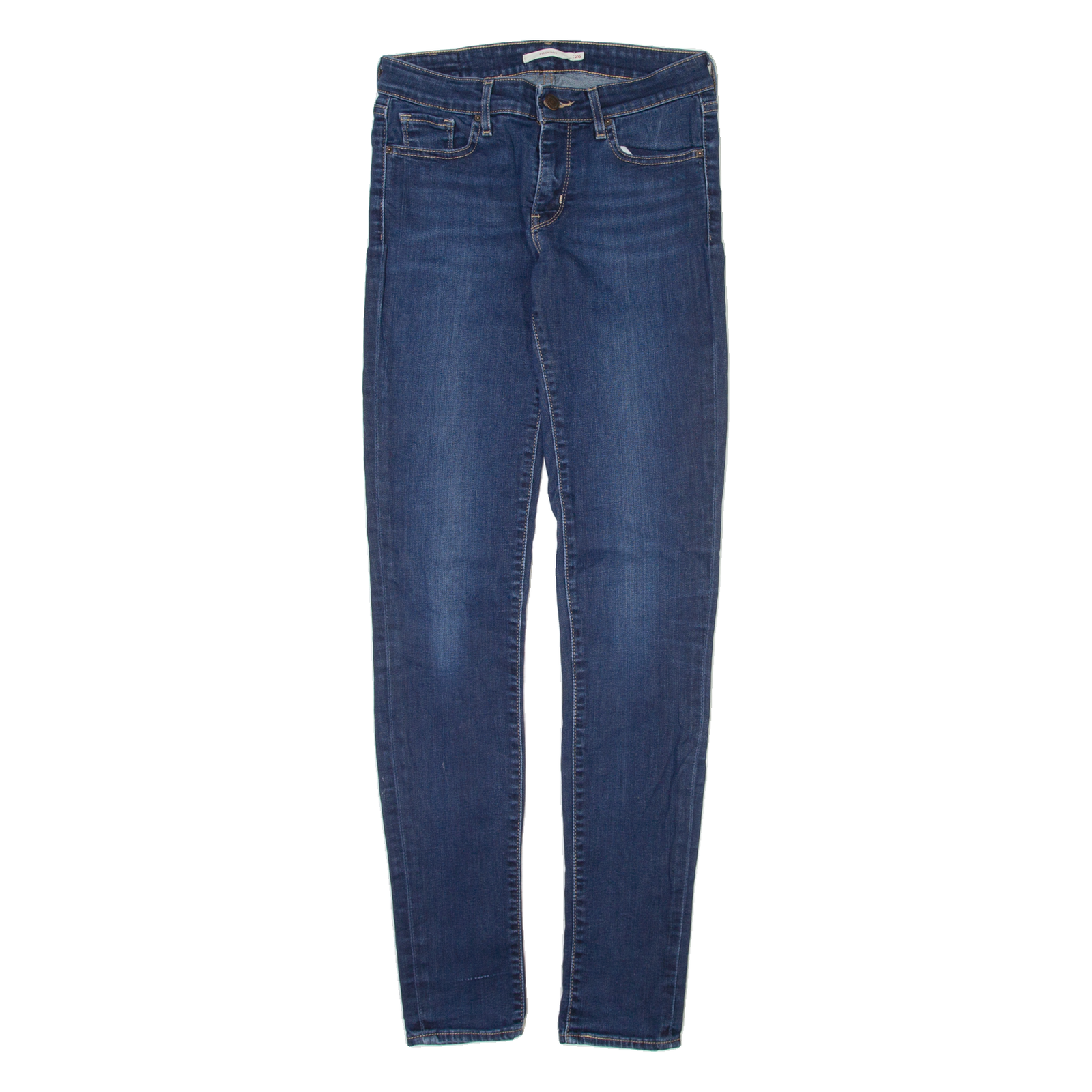 LEVI'S 711 Skinny Womens Jeans Grey Regular Straight W26 L30 Refurbished - N/A refurbished available on Cerqular