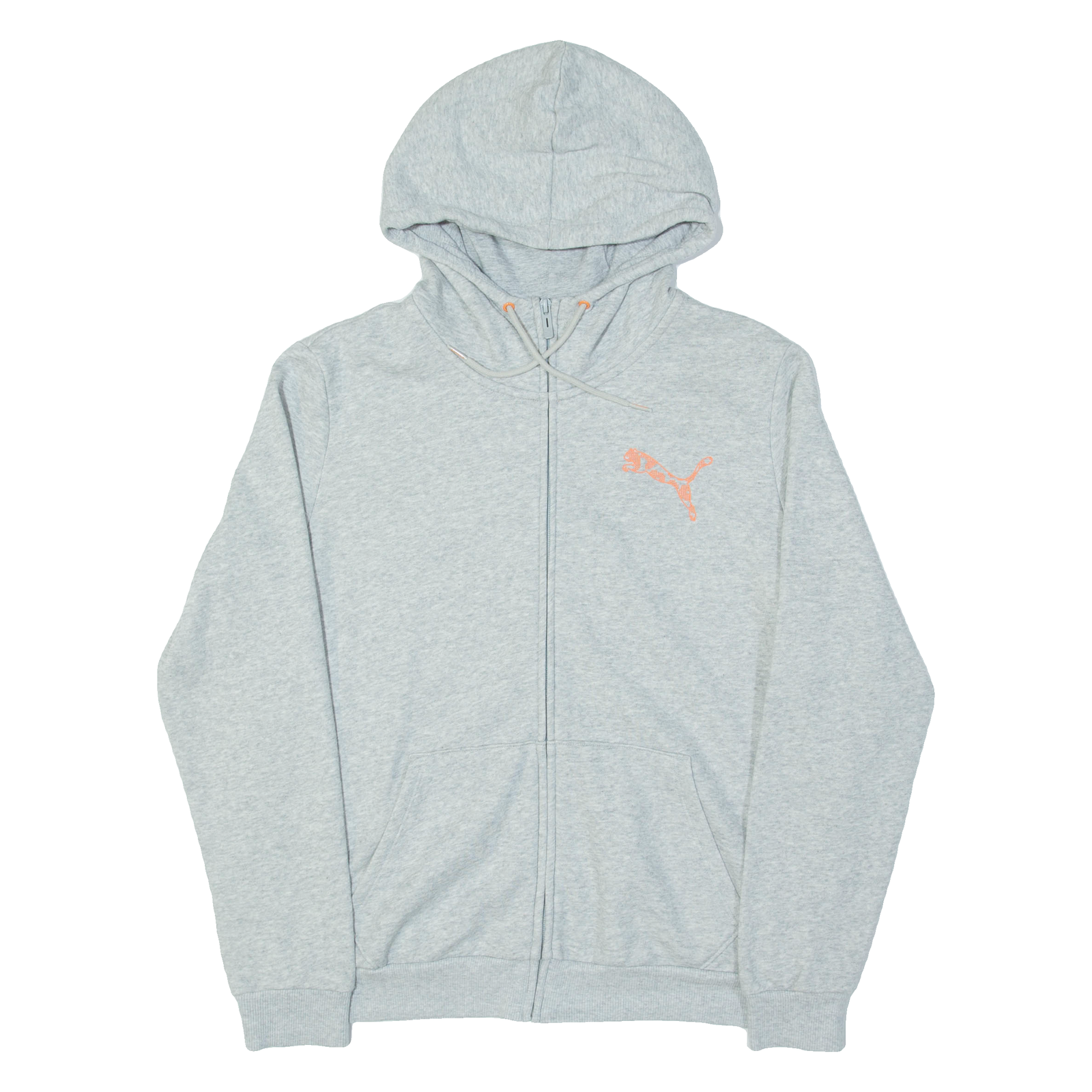 PUMA Womens Grey Hoodie Full Zip L Refurbished - N/A refurbished available on Cerqular