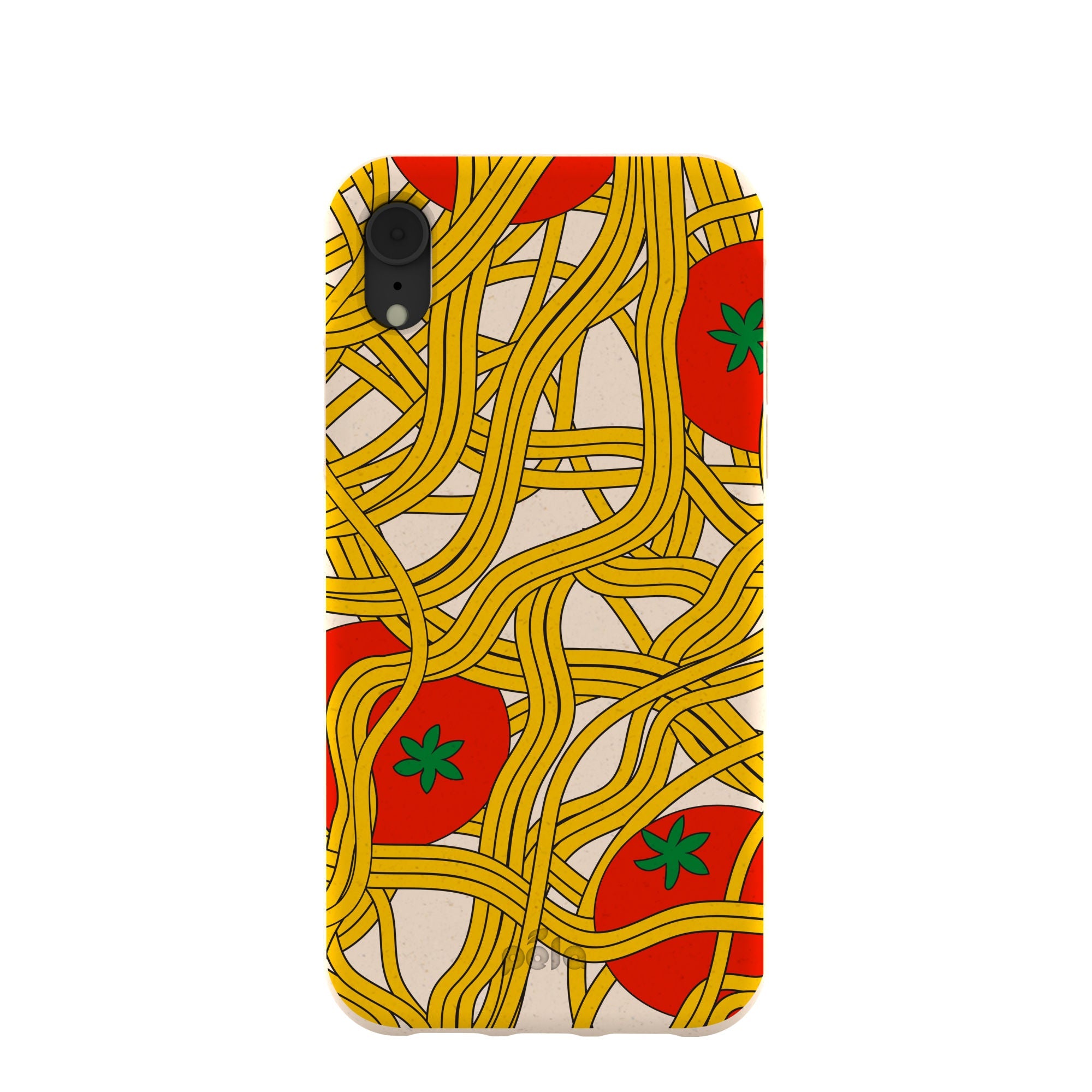Seashell Spaghetti Splash iPhone XR Case Refurbished - Pela Case refurbished available on Cerqular