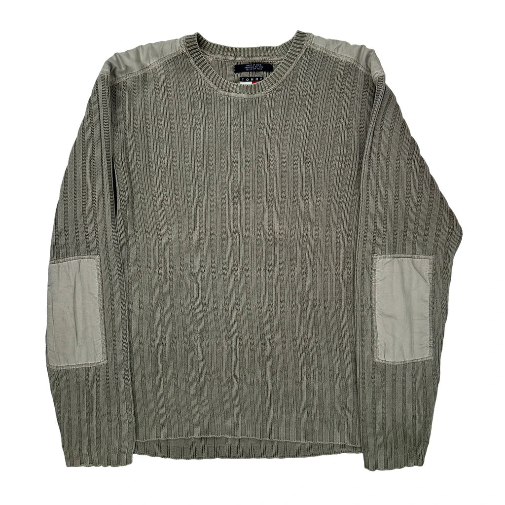 Buy Tommy Jeans Jumper - Large Grey Cotton Refurbished - $44.21 Tommy Jeans Jumper - Large Grey Cotton Refurbished - Thrifted (note: this is a term often used to describe second- refurbished available on Cerqular