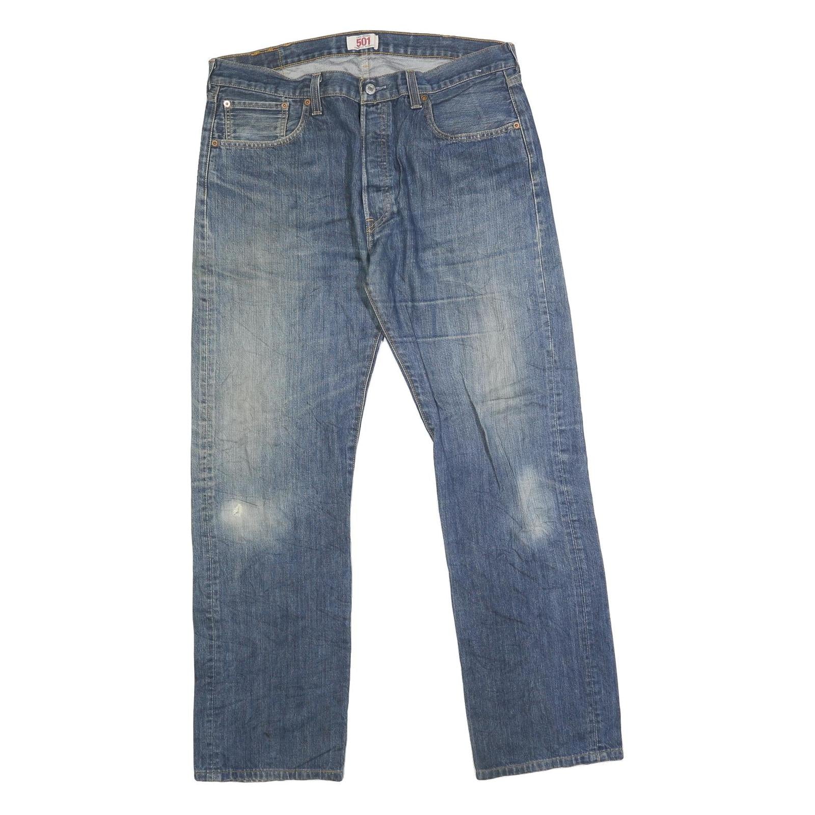 Buy LEVI'S 501 Mens Blue Regular Straight Denim Medium W38 L33 Classic Zip Jeans Refurbished - $38.99 LEVI'S 501 Mens Blue Regular Straight Denim Medium W38 L33 Classic Zip Jeans Refurbished - N/A refurbished available on Cerqular