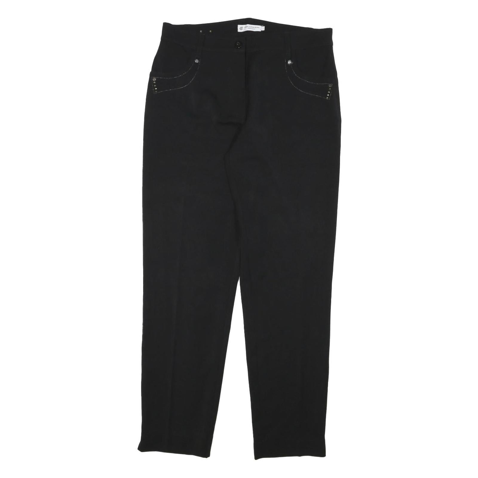 Buy CARLA FERRONI Womens Polyester Blend Black Slim Slim Trousers W30 L28 Elegant Refurbished - $23.39 CARLA FERRONI Womens Polyester Blend Black Slim Slim Trousers W30 L28 Elegant Refurbished - N/A refurbished available on Cerqular