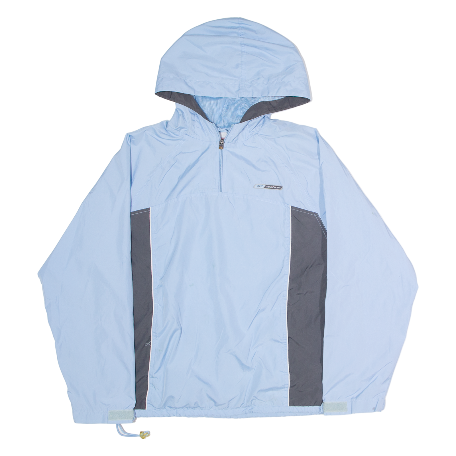 REEBOK Womens Anorak Jacket Blue Hooded UK 12 Refurbished - N/A refurbished available on Cerqular