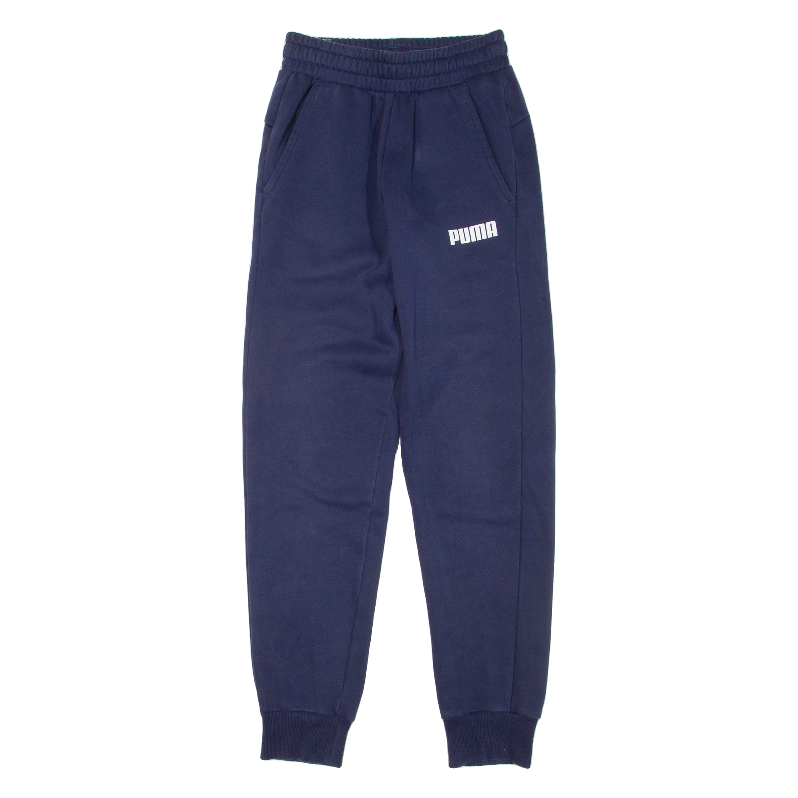 PUMA Mens Joggers Blue Tapered XS W26 L29 Refurbished - N/A refurbished available on Cerqular