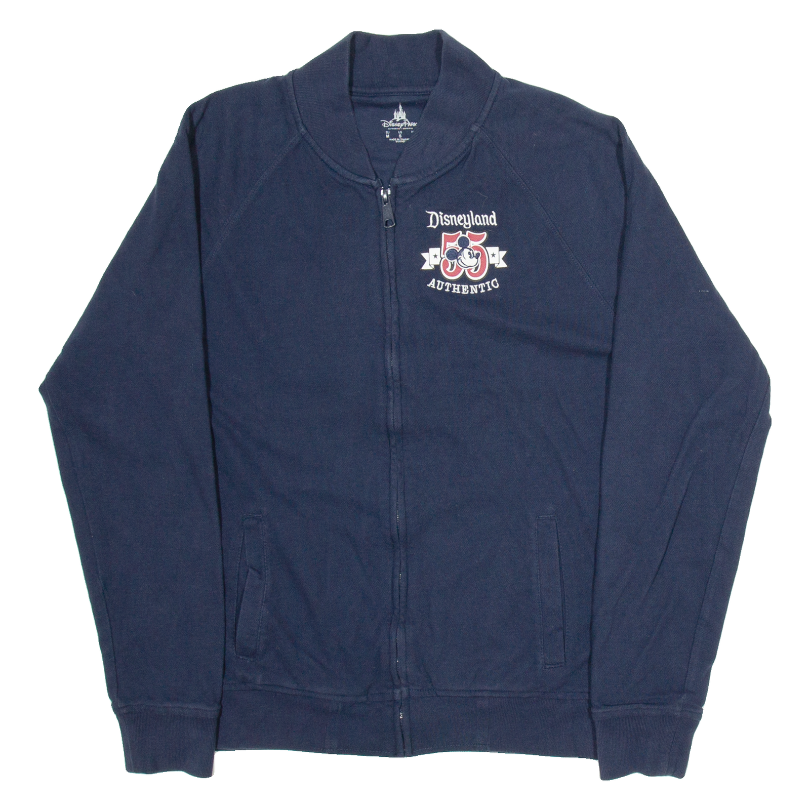 DISNEY Mens Fleece Jacket Blue  M Refurbished - N/A refurbished available on Cerqular