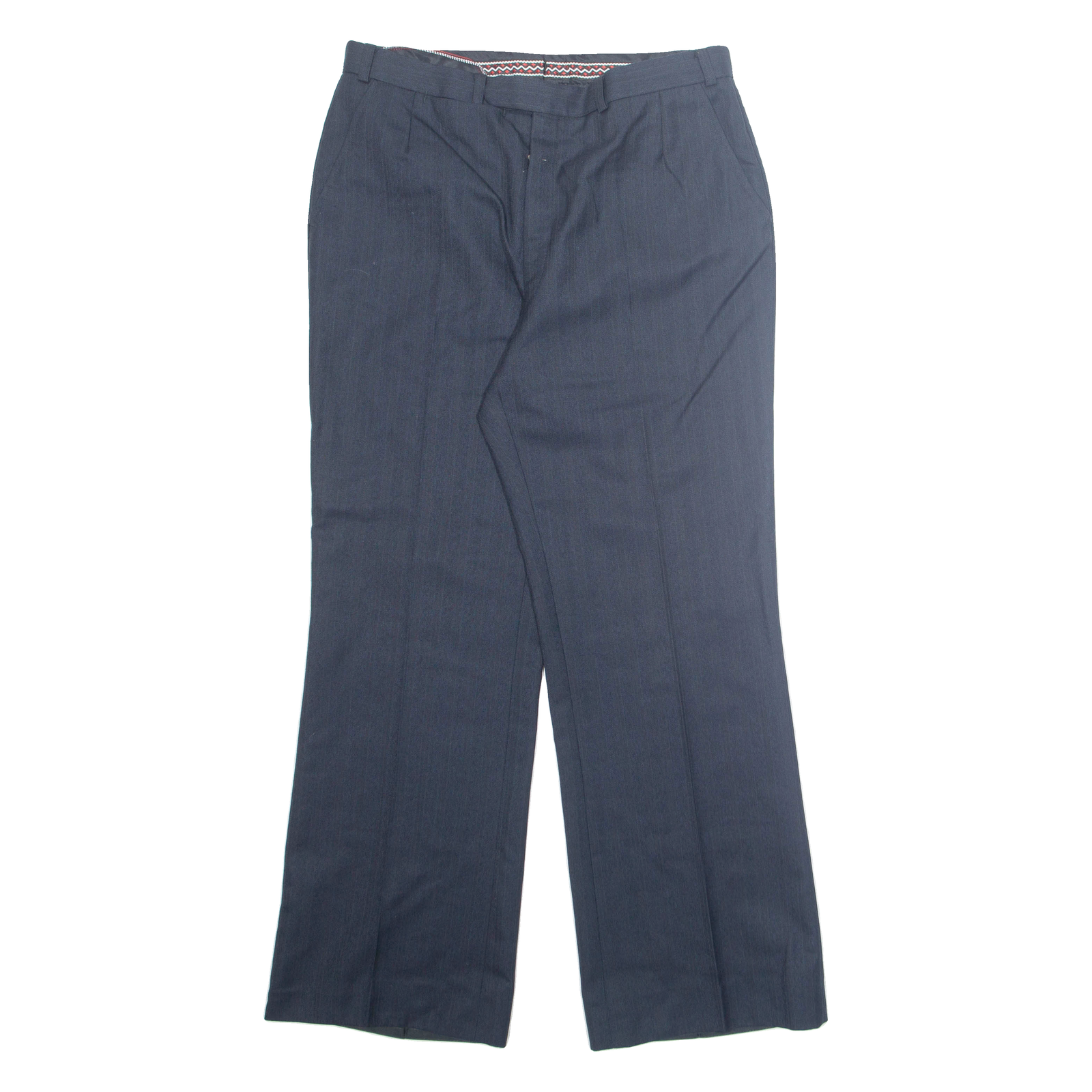 Chino Mens Trousers Blue Regular Straight W32 L28 Refurbished - N/A refurbished available on Cerqular