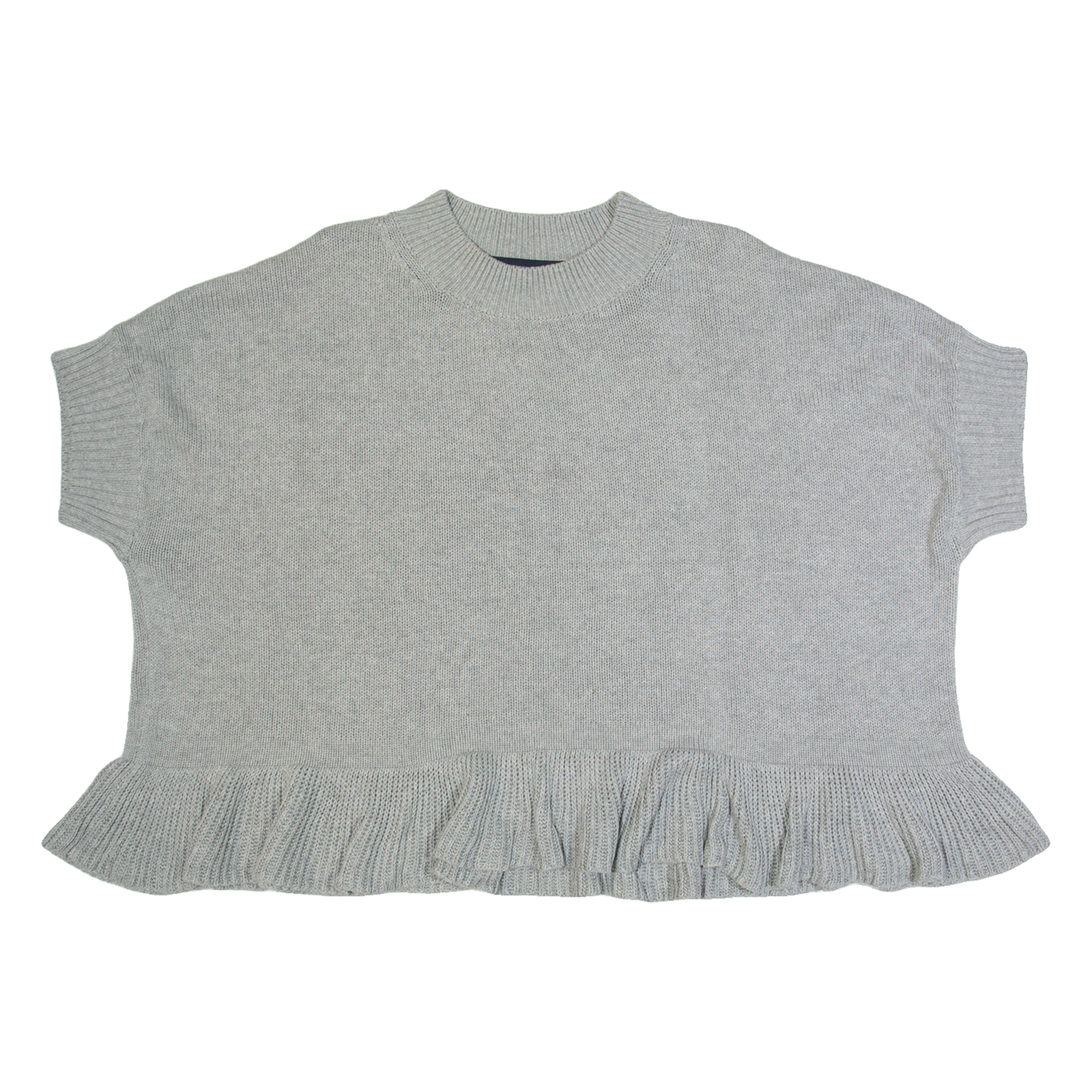 Buy FRENCH CONNECTION Frill Womens Jumper Grey Tight Knit Short Sleeve L Refurbished - $28.59 FRENCH CONNECTION Frill Womens Jumper Grey Tight Knit Short Sleeve L Refurbished - N/A refurbished available on Cerqular
