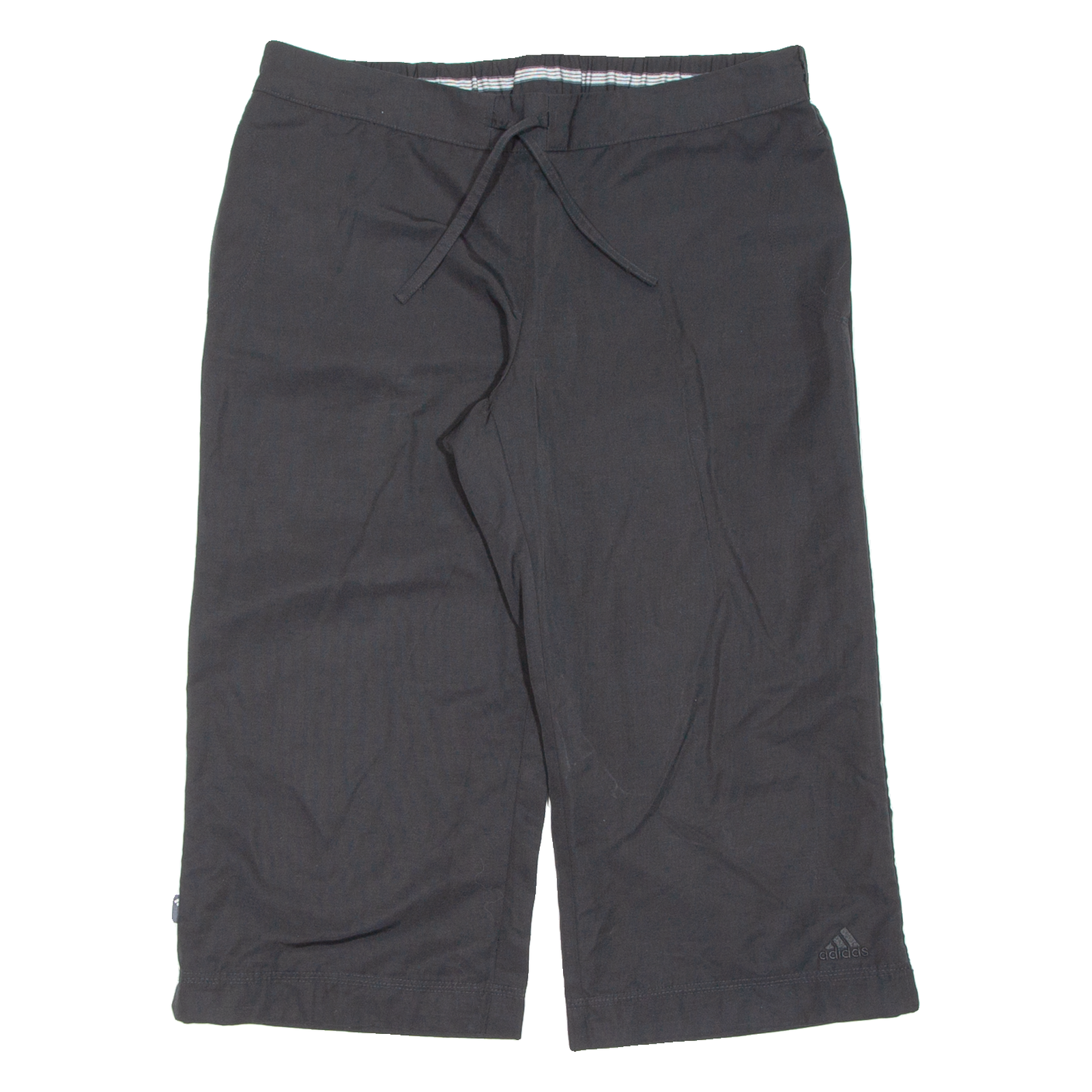 ADIDAS Womens Pedal Pushers Shorts Blue UK 12 W31 Refurbished - N/A refurbished available on Cerqular