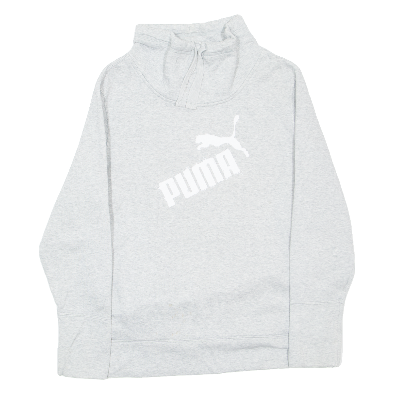 PUMA Womens Sweatshirt Grey High Neck XL Refurbished - N/A refurbished available on Cerqular