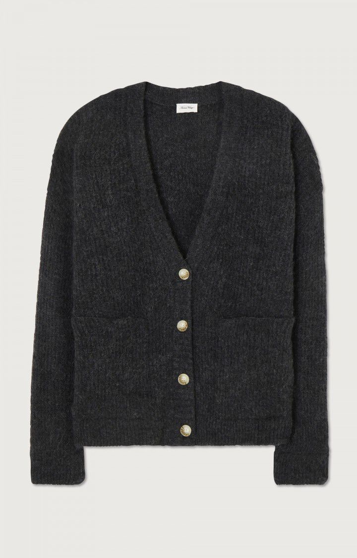 Cardigan East19l Anthracite-C | Color: ANTHRACITE C | Size: XS Refurbished - Rue Madame is a known brand, and the standardized name is " refurbished available on Cerqular