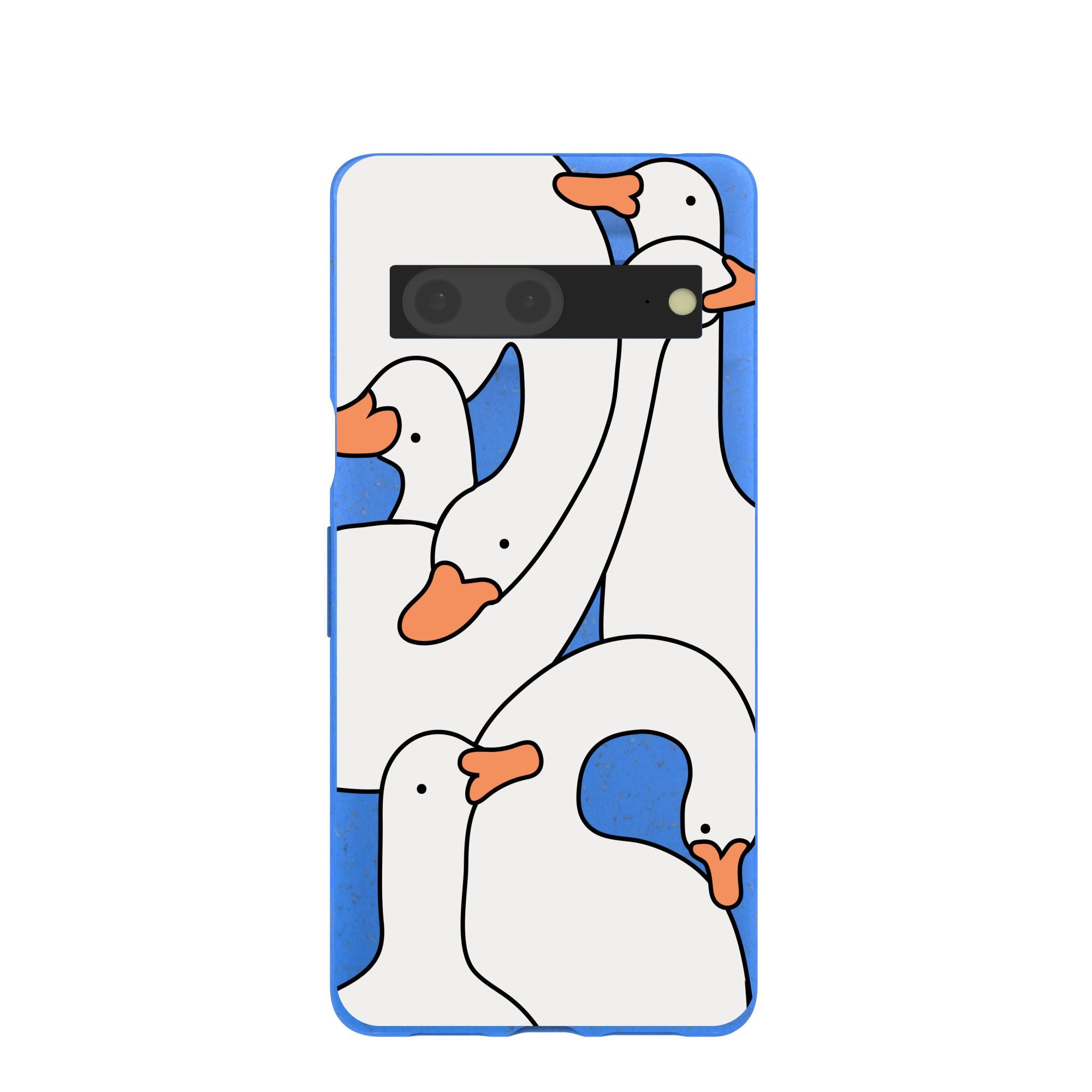 Electric Blue Silly Goose Google Pixel 7 Case Refurbished - Pela Case refurbished available on Cerqular