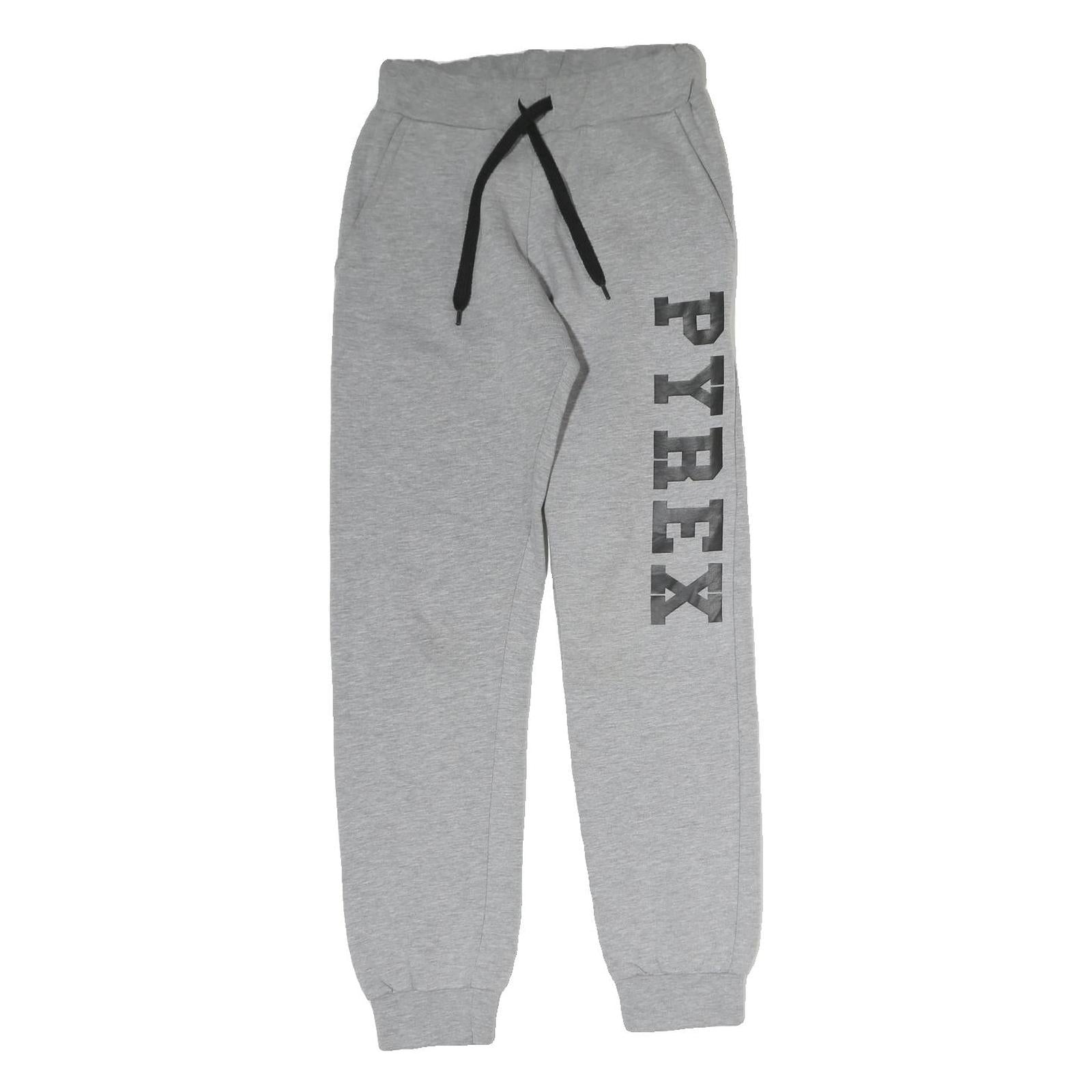 PYREX Mens Joggers Grey Slim Tapered S W26 L28 Cotton Blend Casual Wear Refurbished - N/A refurbished available on Cerqular