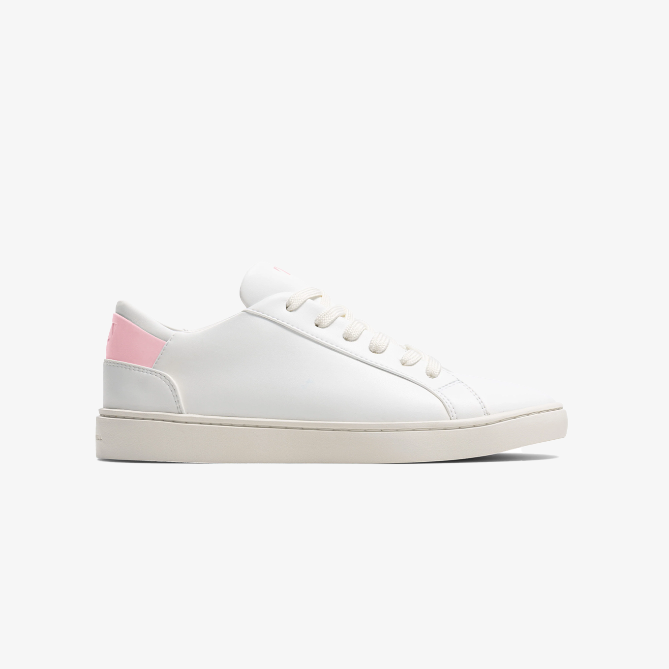 Women's Lace Up | White-Pink | Size: 6 Refurbished - Thousand Fell refurbished available on Cerqular