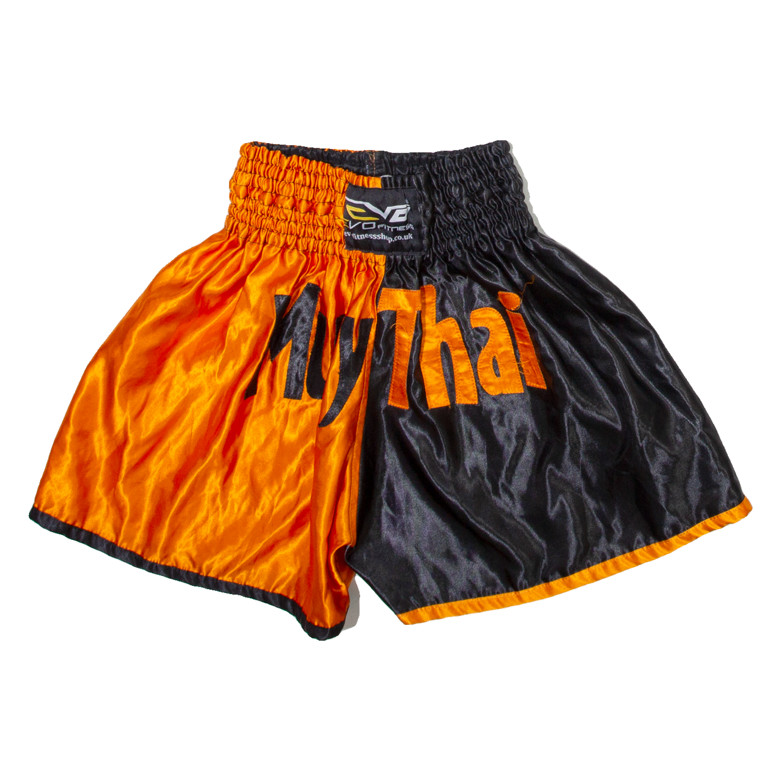 EVO FITNESS Mens Sports Shorts Orange Colourblock M W22 Refurbished - N/A refurbished available on Cerqular