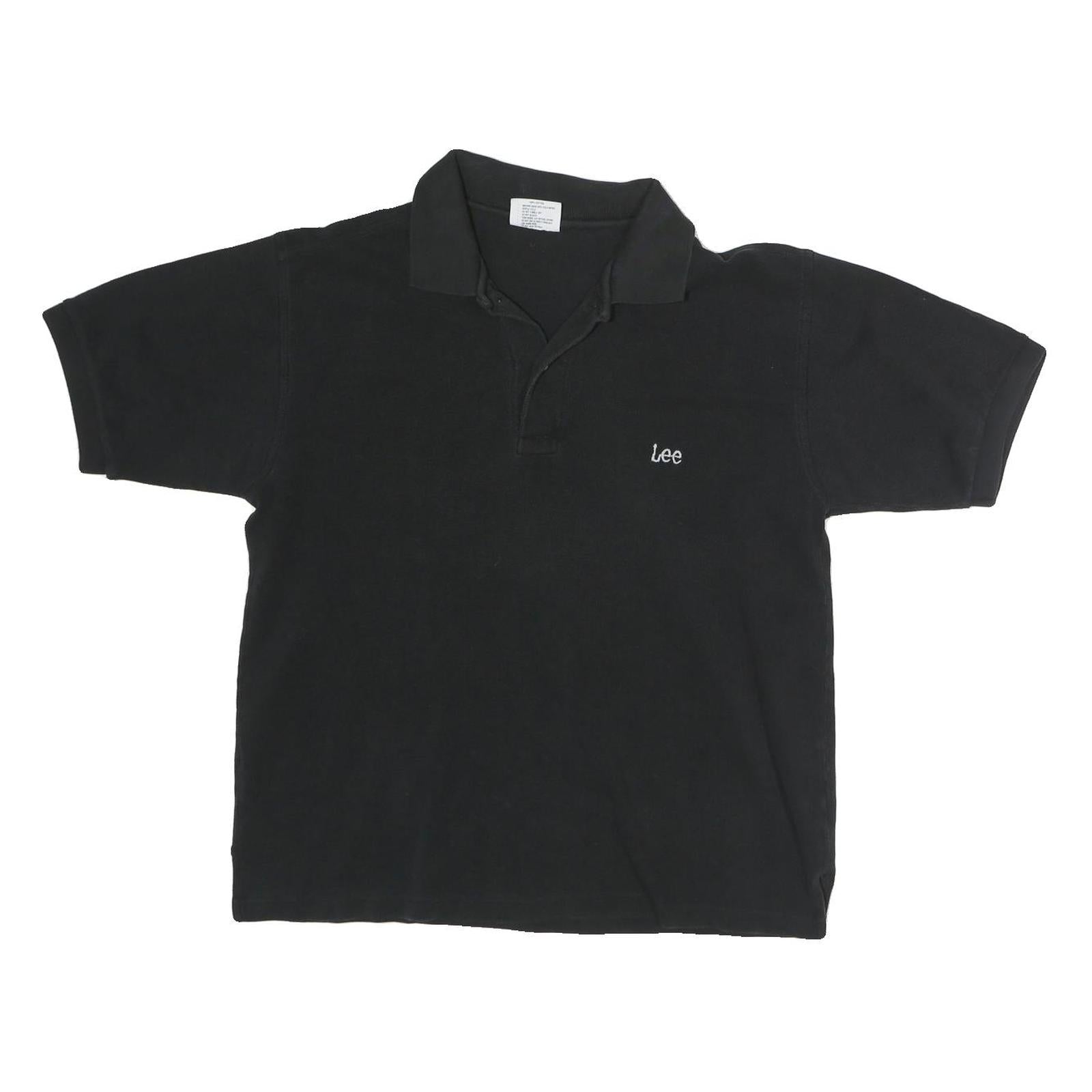 Buy LEE Mens Black Cotton Short Sleeve Polo Shirt M Classic Comfort Casual Refurbished - $25.99 LEE Mens Black Cotton Short Sleeve Polo Shirt M Classic Comfort Casual Refurbished - N/A refurbished available on Cerqular