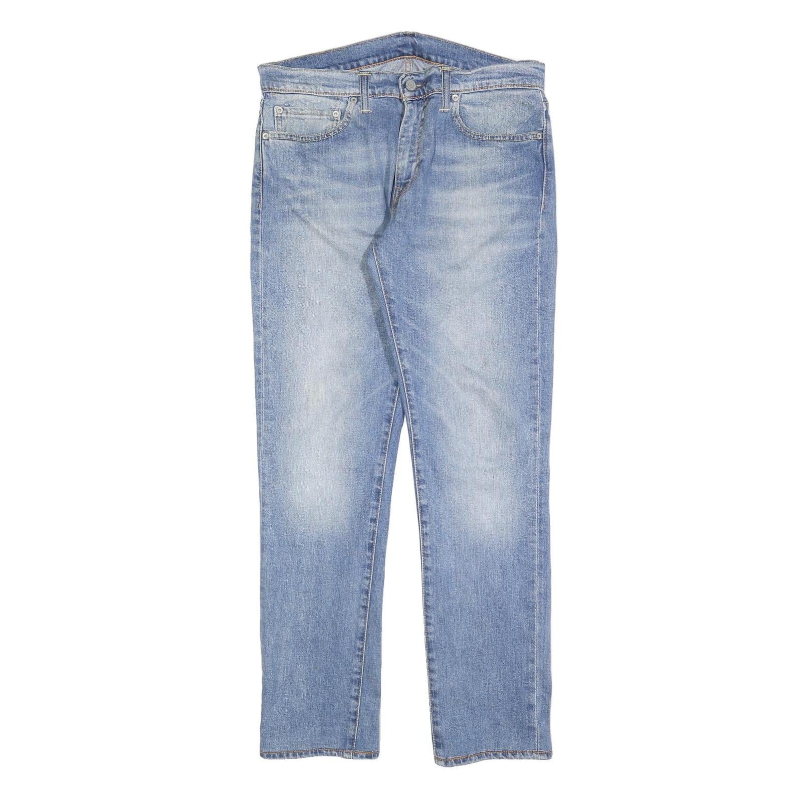 LEVI'S 511 Slim Mens Jeans Blue Cotton Denim Medium W32 L32 Slim Fit Zip Refurbished - N/A refurbished available on Cerqular