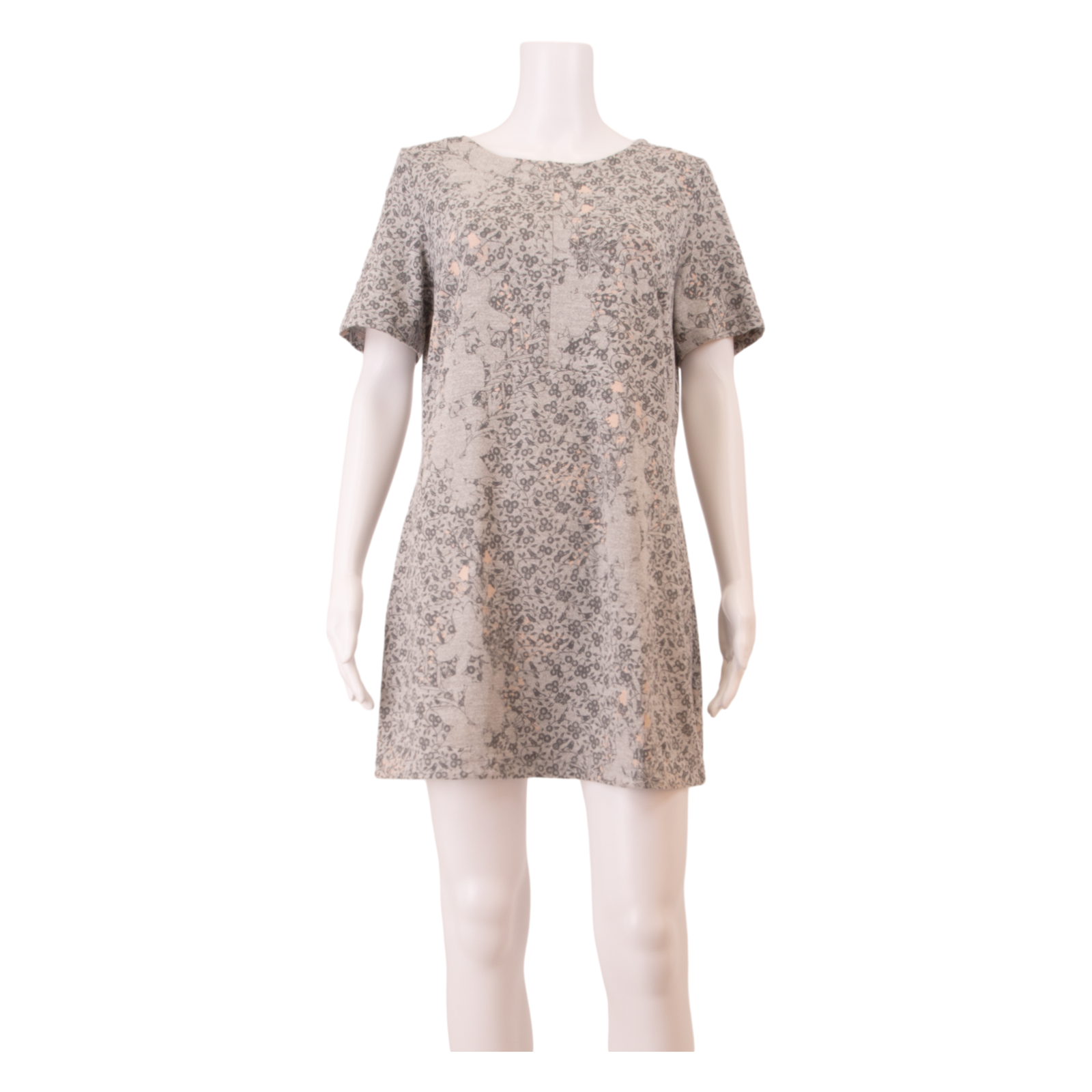 WHITE STUFF Womens Shift Dress Blue Floral Short Sleeve Knee Length UK 14 Refurbished - N/A refurbished available on Cerqular