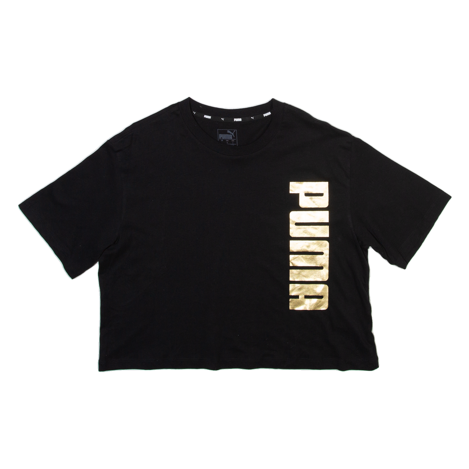 Buy PUMA Cropped Womens T-Shirt Black L Refurbished - $16.89 PUMA Cropped Womens T-Shirt Black L Refurbished - N/A refurbished available on Cerqular