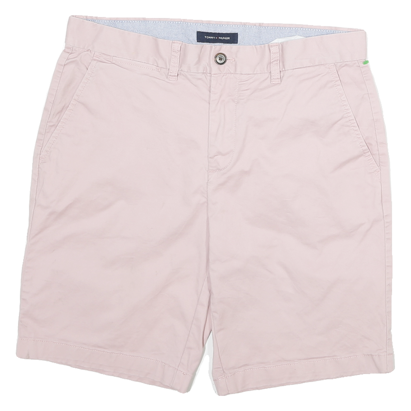 TOMMY HILFIGER Mens Shorts Pink Casual L W32 Cotton Blend Comfort Refurbished - N/A refurbished available on Cerqular