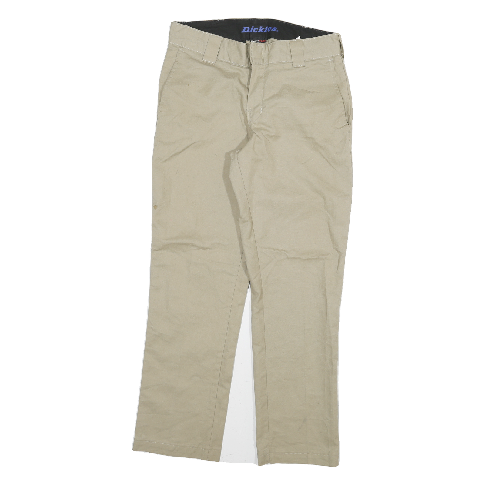 Buy DICKIES Mens Cotton Blend Beige Regular Fit Straight Leg Trousers W30 L28 Refurbished - $40.29 DICKIES Mens Cotton Blend Beige Regular Fit Straight Leg Trousers W30 L28 Refurbished - N/A refurbished available on Cerqular
