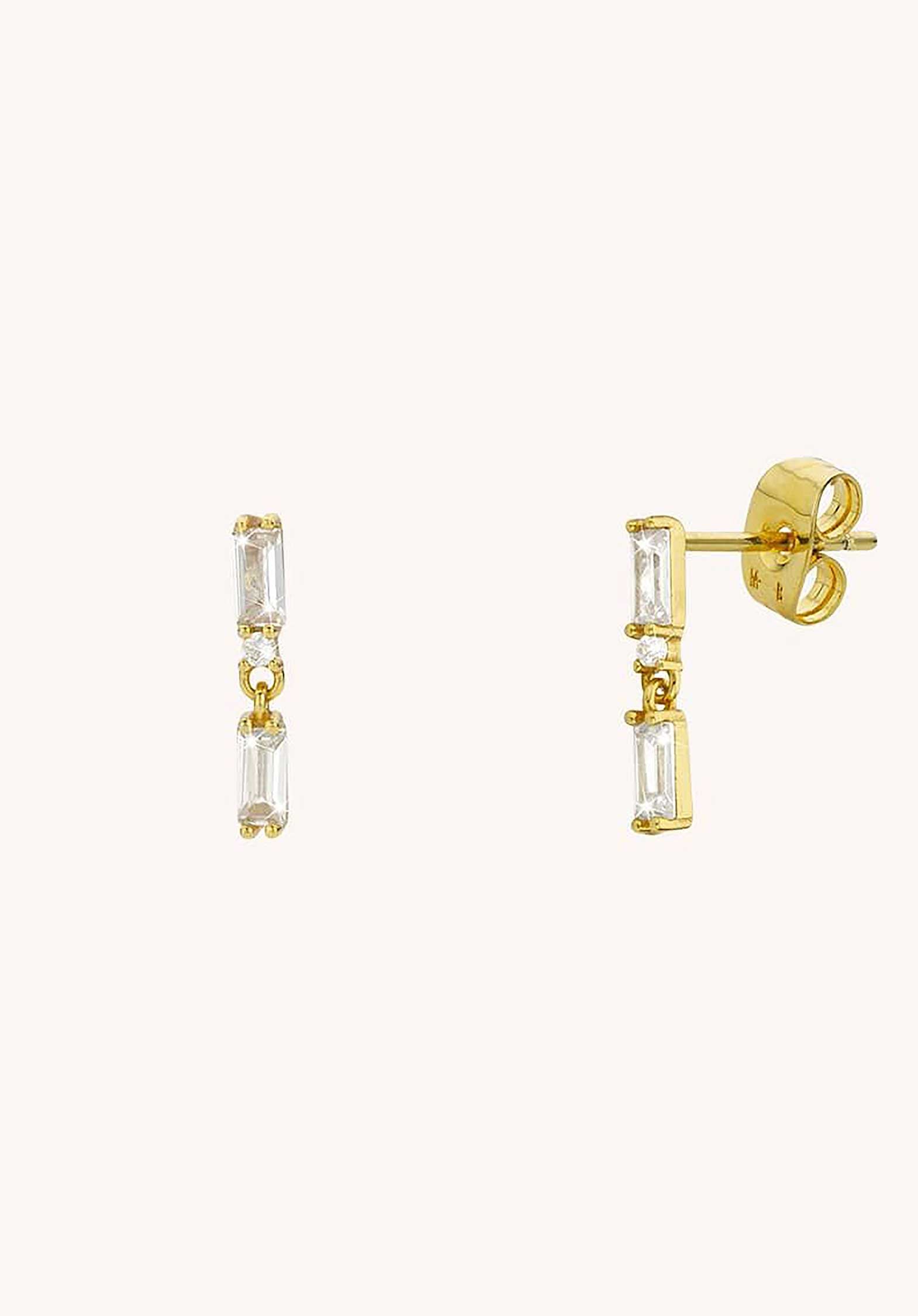Earring Bo-208g Gold | Color: GOLD | Size: U Refurbished - Rue Madame is a known brand, and the standardized name is " refurbished available on Cerqular