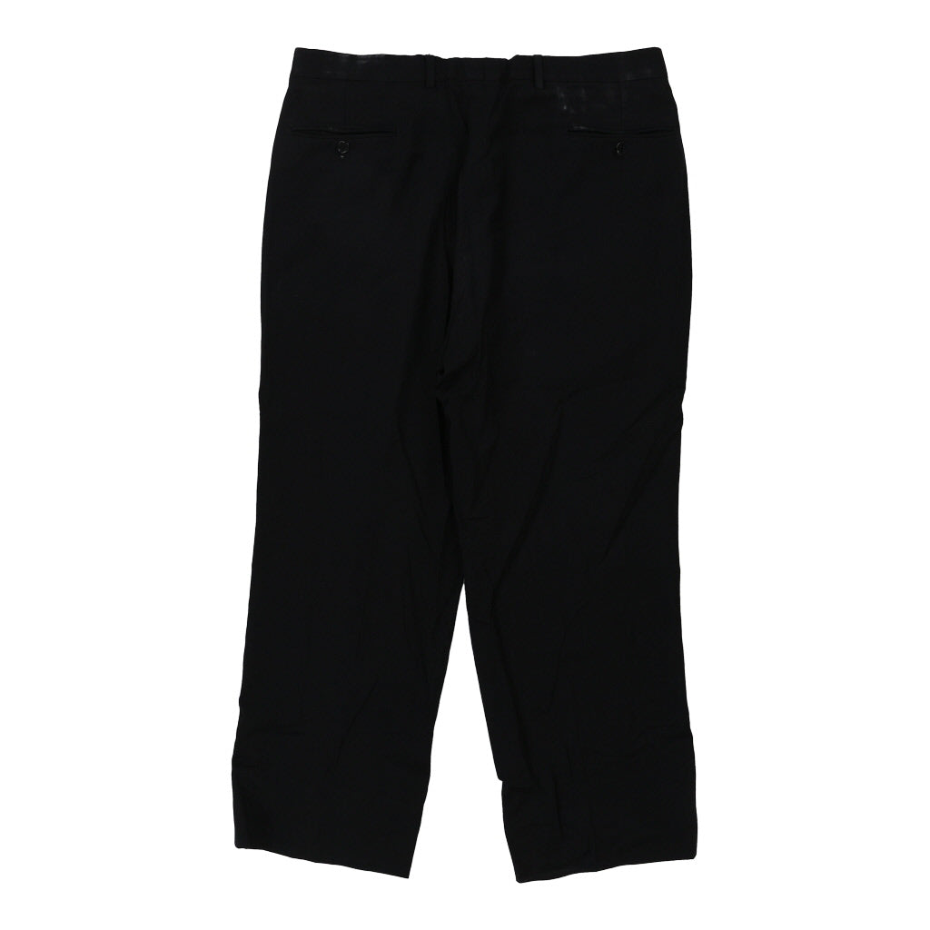 Unbranded Trousers - 37W 28L Navy Wool Blend Refurbished - Thrifted (note: this is a term often used to describe second- refurbished available on Cerqular