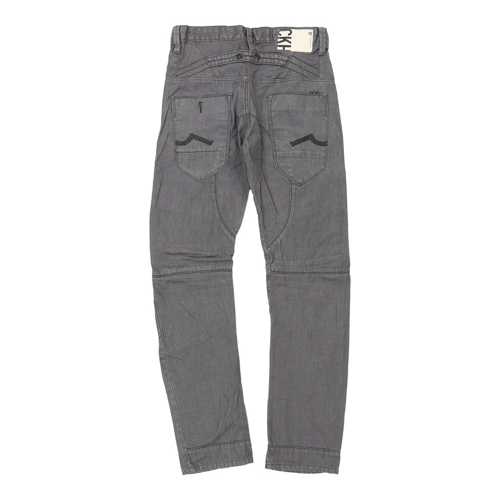 Clockhouse Jeans - 30W 32L Grey Cotton Refurbished - Thrifted (note: this is a term often used to describe second- refurbished available on Cerqular