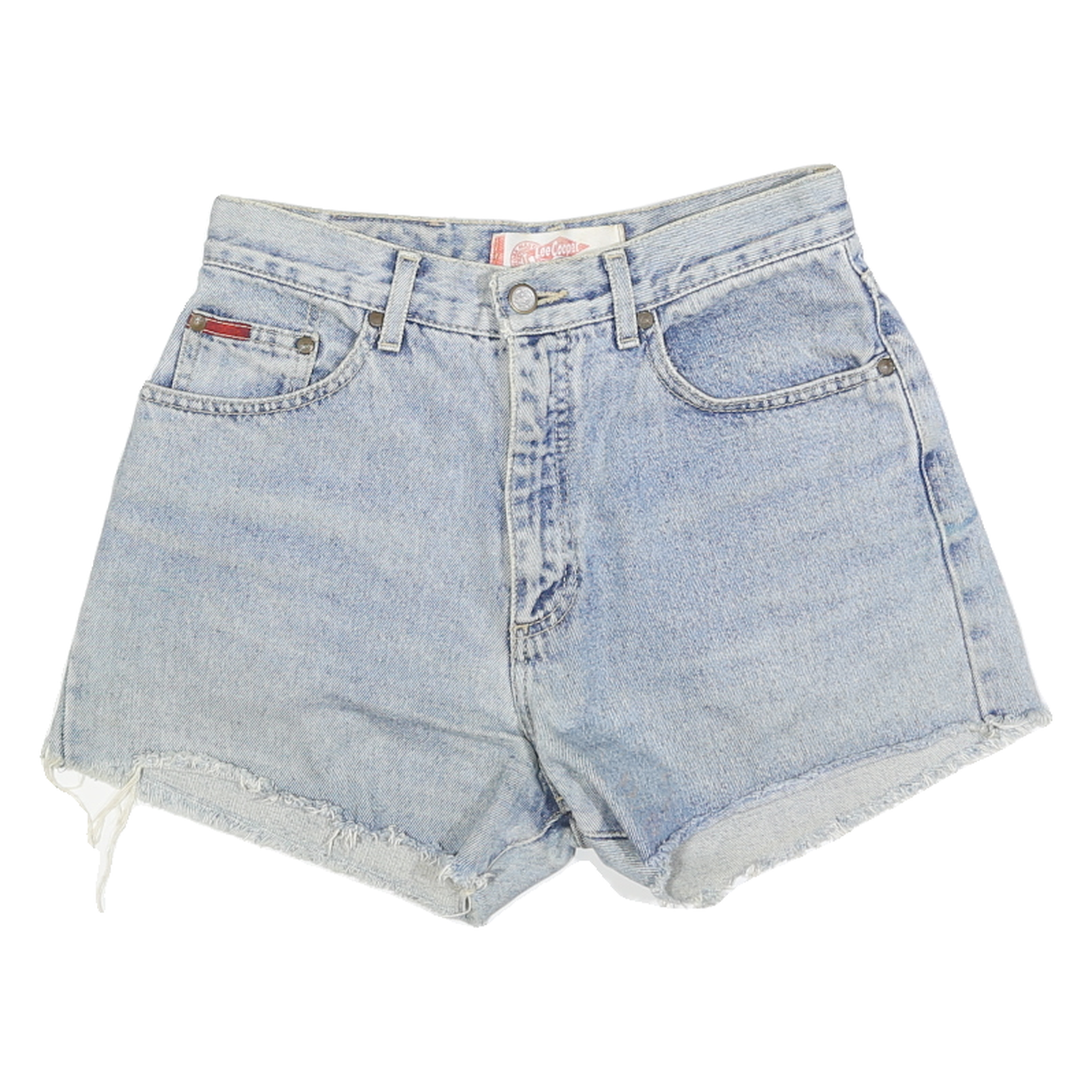 LEE COOPER Womens Denim Blue Casual Shorts S W28 Vintage Style Summer Refurbished - N/A refurbished available on Cerqular