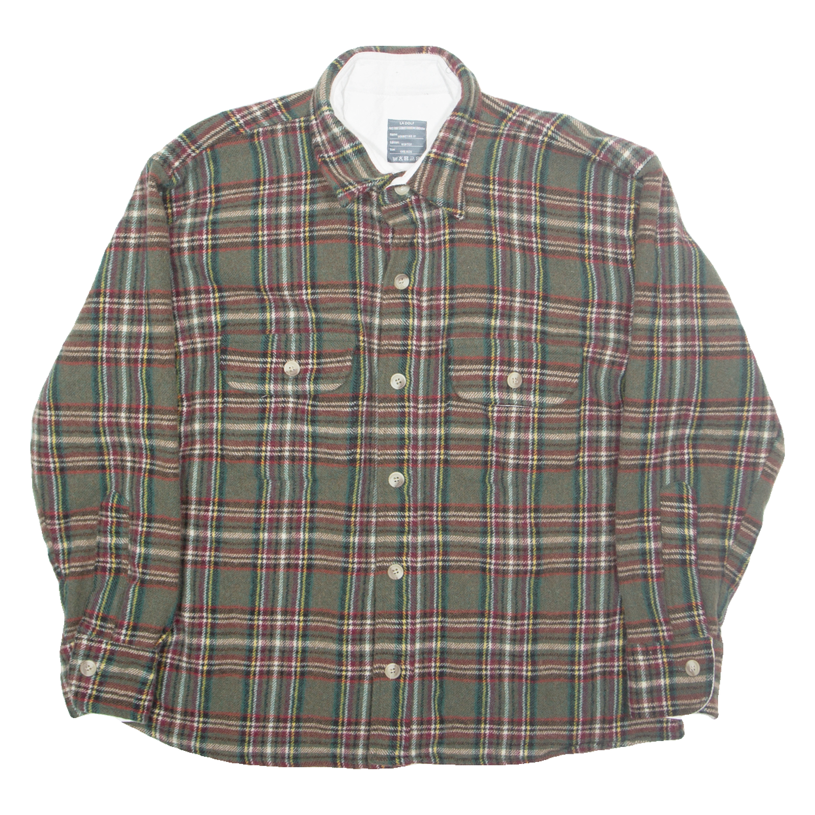 Buy LA DOLF Mens Lumberjack Shirt Green Wool Check Long Sleeve ONE SIZE Refurbished - $23.39 LA DOLF Mens Lumberjack Shirt Green Wool Check Long Sleeve ONE SIZE Refurbished - N/A refurbished available on Cerqular