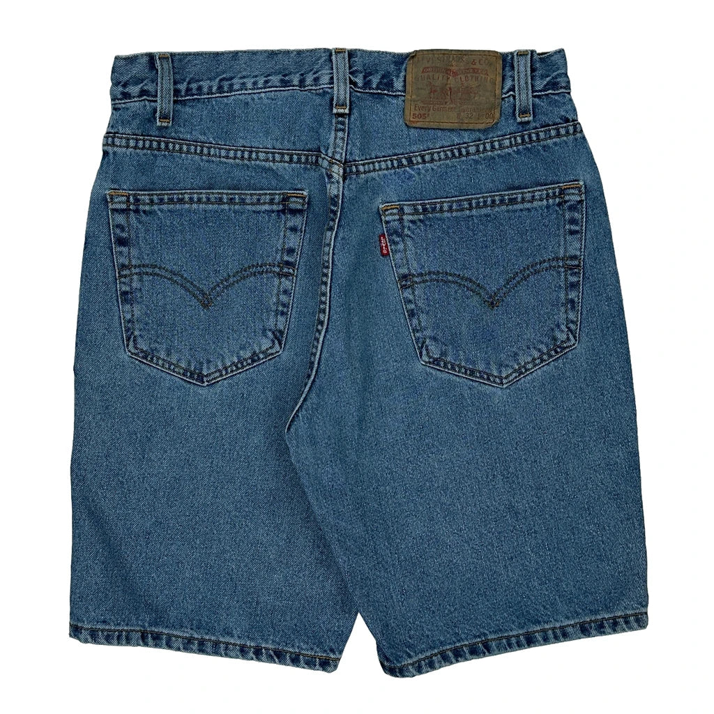 Buy 505 Levis Denim Shorts - 30W 10L Blue Cotton Refurbished - $42.20 505 Levis Denim Shorts - 30W 10L Blue Cotton Refurbished - Thrifted (note: this is a term often used to describe second- refurbished available on Cerqular