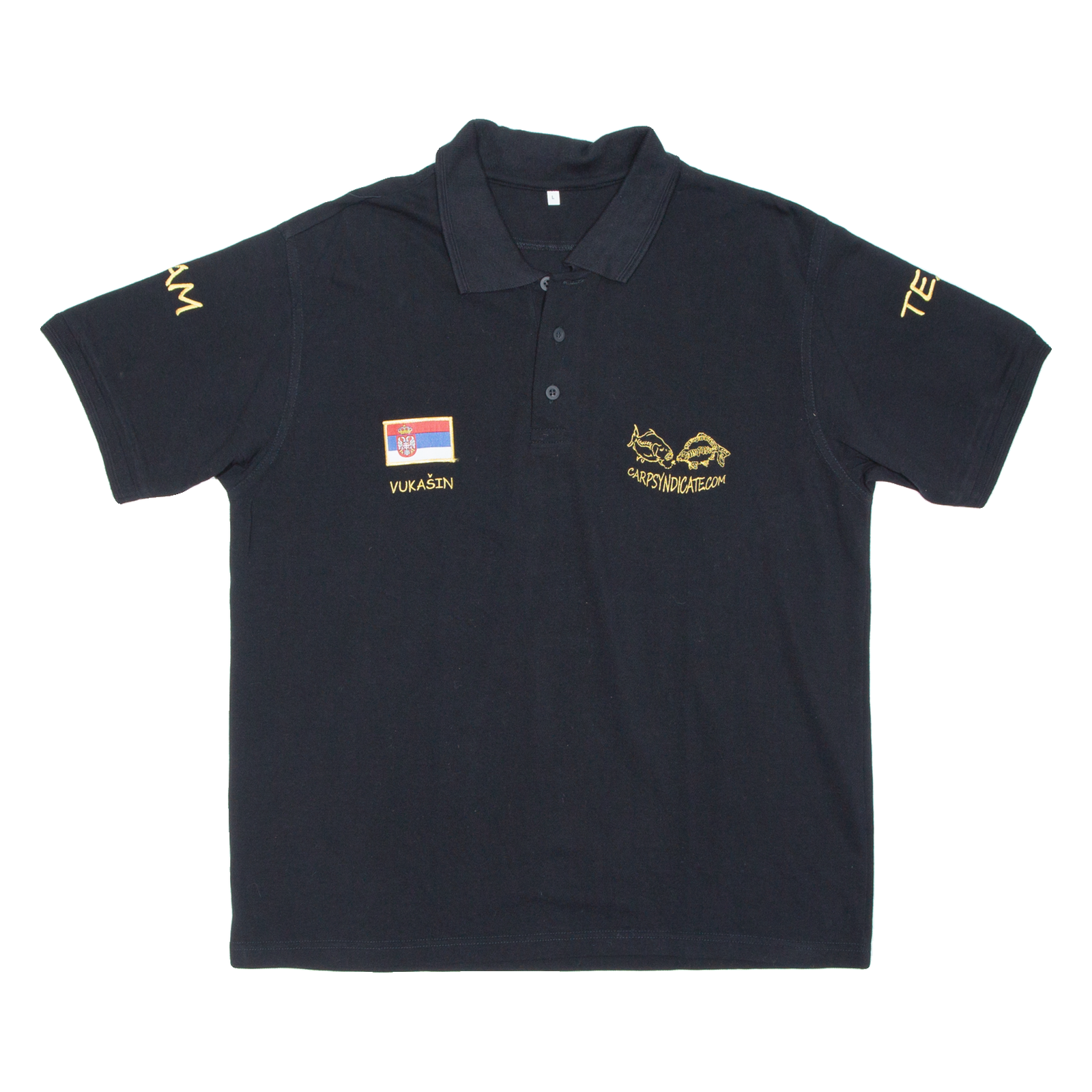 Mens Polo Shirt Black L Refurbished - N/A refurbished available on Cerqular