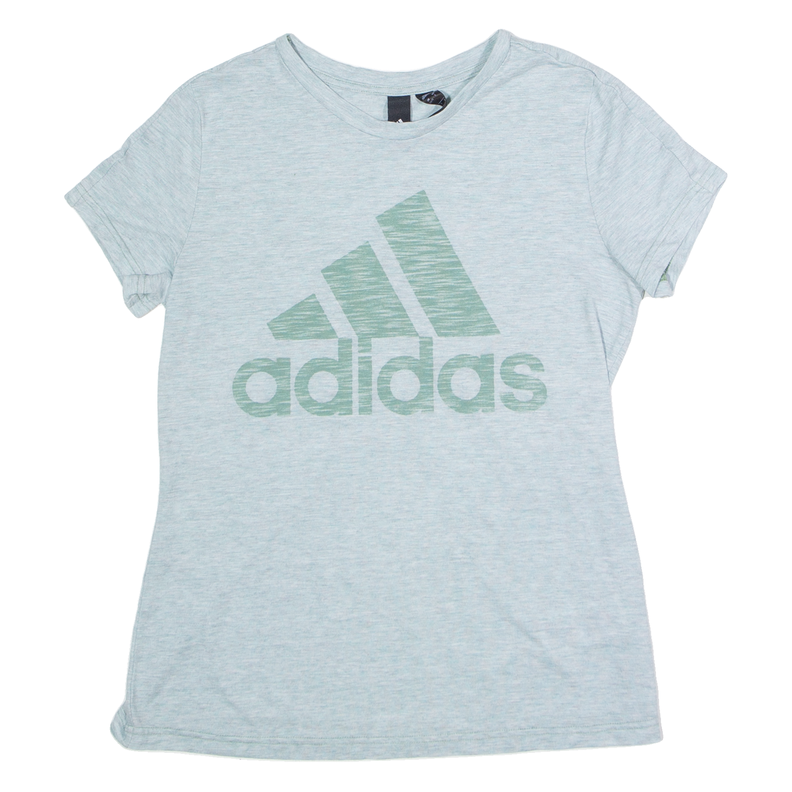 ADIDAS Womens T-Shirt Blue Crew Neck S Refurbished - N/A refurbished available on Cerqular