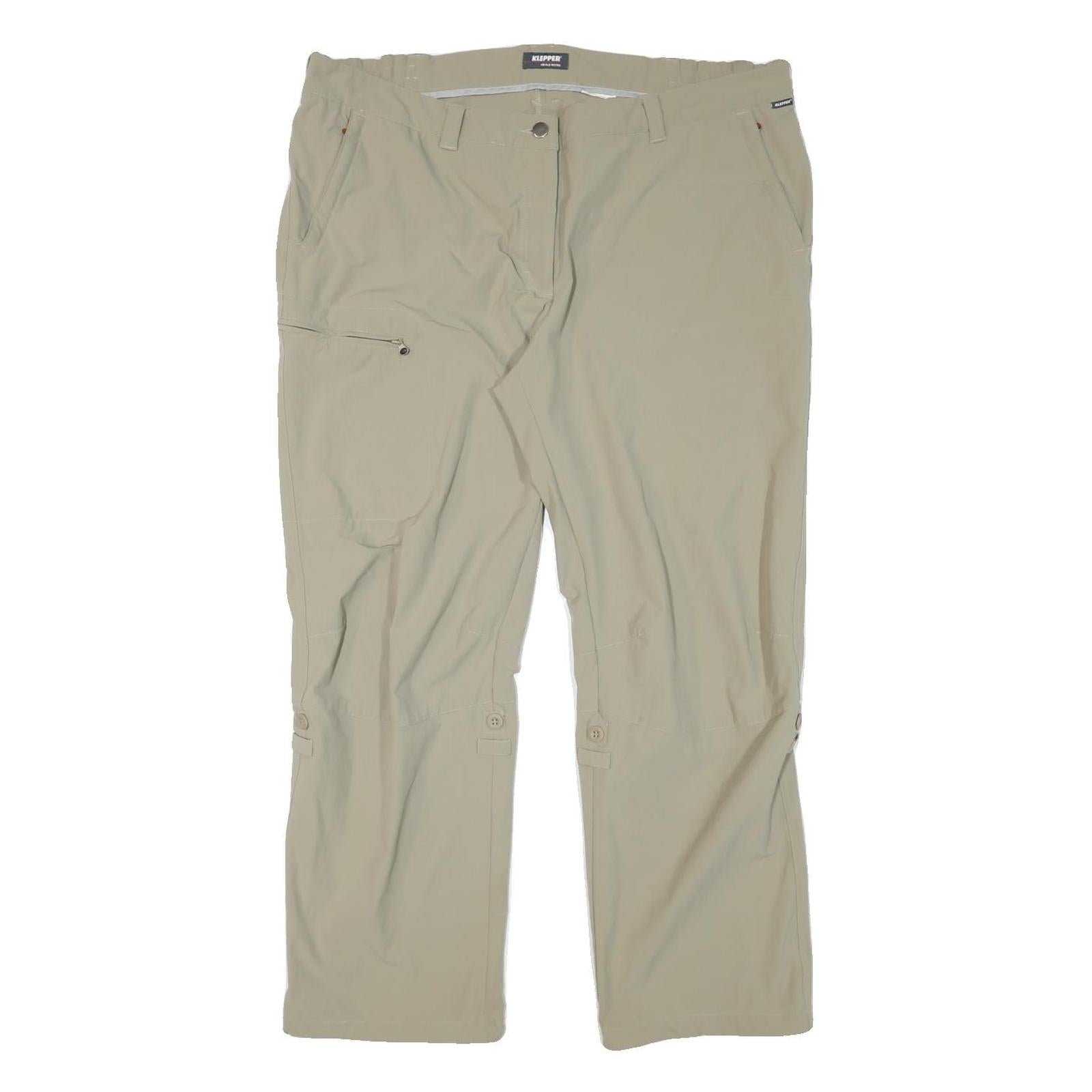 Buy KLEPPER Womens Regular Beige Polyester Blend Zip Trousers W40 L28 Outdoor Casual Refurbished - $23.39 KLEPPER Womens Regular Beige Polyester Blend Zip Trousers W40 L28 Outdoor Casual Refurbished - N/A refurbished available on Cerqular