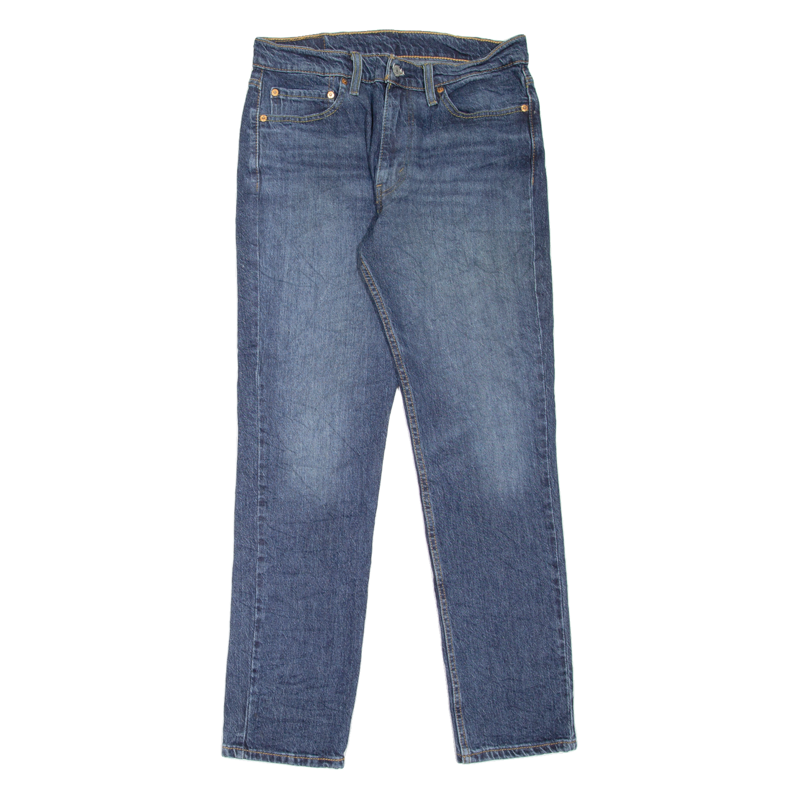 LEVI'S 511 Jeans Mens Blue Slim Straight Stone Wash W30 L32 Refurbished - N/A refurbished available on Cerqular