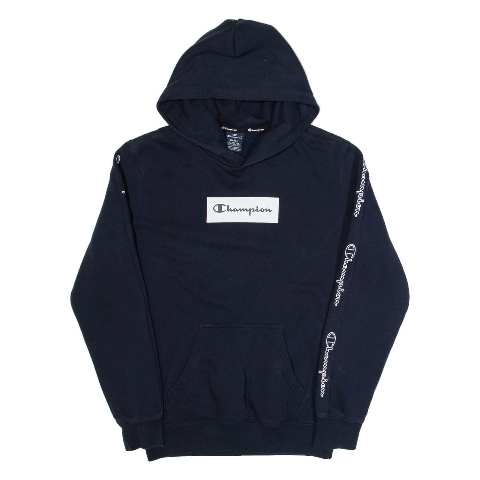 CHAMPION Mens Blue Hoodie S Refurbished - N/A refurbished available on Cerqular