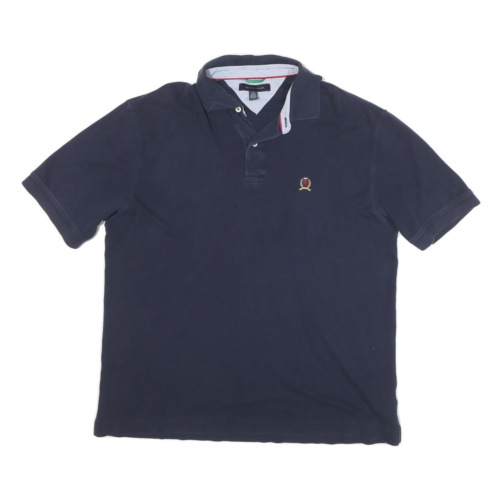 Buy TOMMY HILFIGER Mens Navy Blue Polo Shirt Short Sleeve XL Classic Fit Crest Refurbished - $45.49 TOMMY HILFIGER Mens Navy Blue Polo Shirt Short Sleeve XL Classic Fit Crest Refurbished - N/A refurbished available on Cerqular