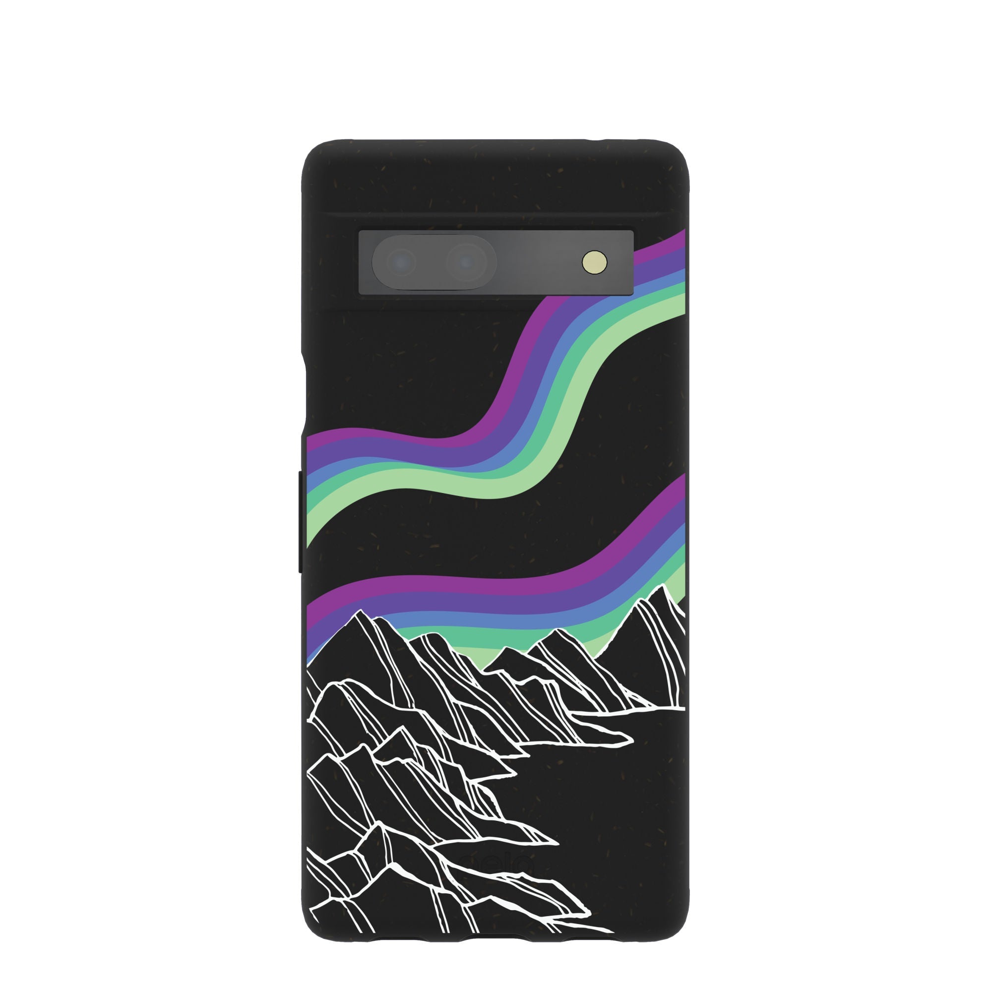 Black Glow Google Pixel 7a Case Refurbished - Pela Case refurbished available on Cerqular