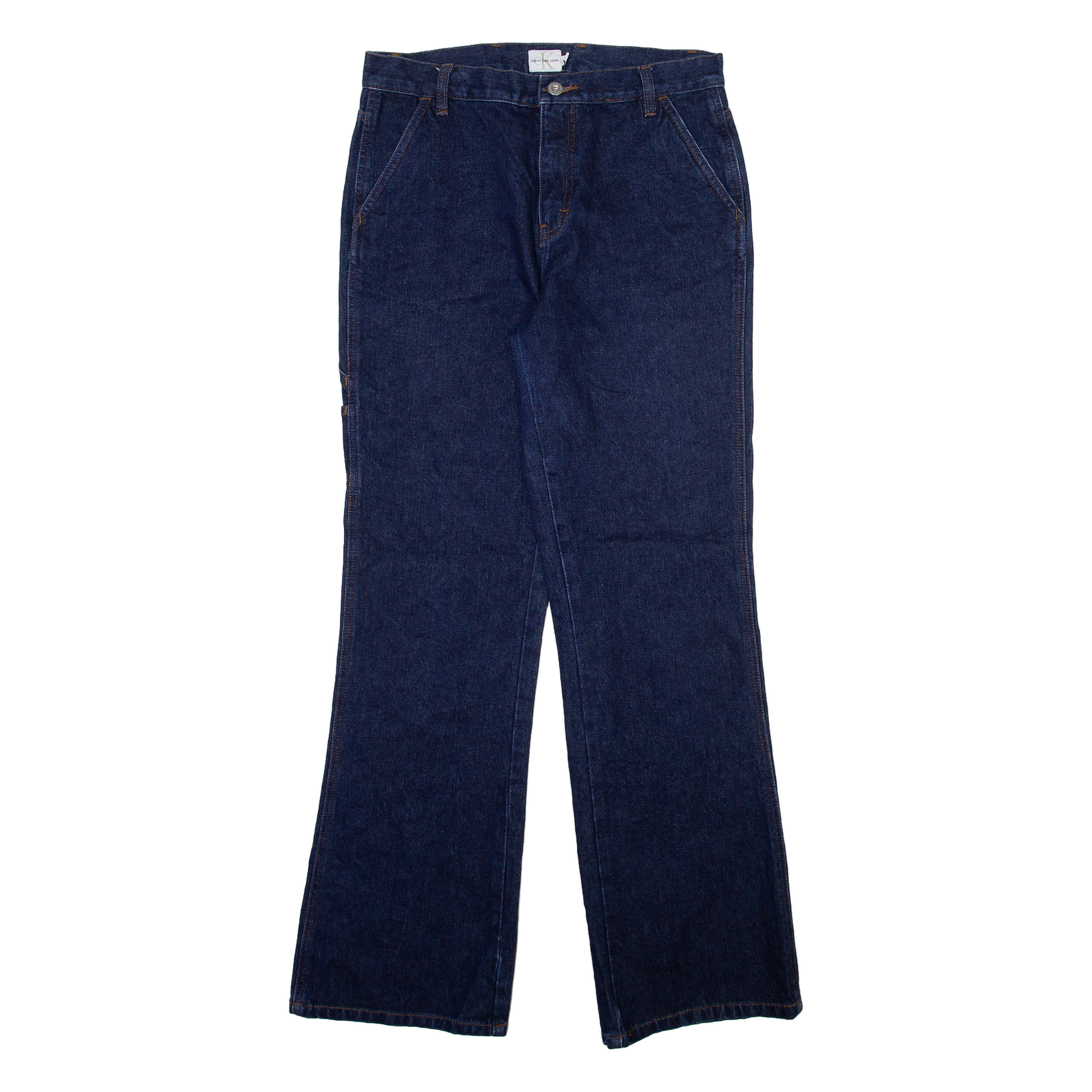 CALVIN KLEIN JEANS Womens Jeans Blue Regular Bootcut W30 L30 Refurbished - N/A refurbished available on Cerqular