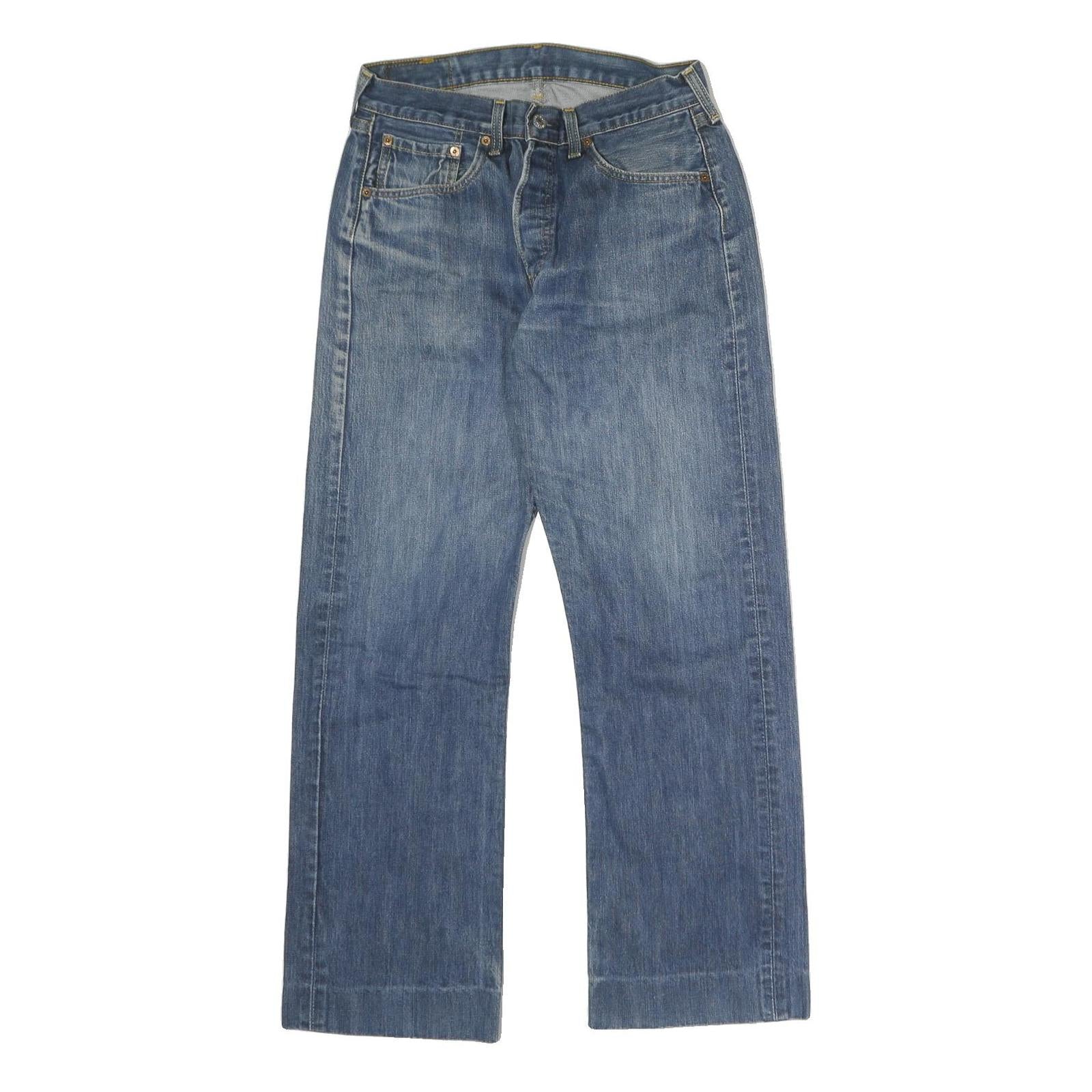 Buy LEVI'S 501 Mens Jeans Blue Regular Straight Denim Medium W32 L30 Classic Zip Refurbished - $38.99 LEVI'S 501 Mens Jeans Blue Regular Straight Denim Medium W32 L30 Classic Zip Refurbished - N/A refurbished available on Cerqular