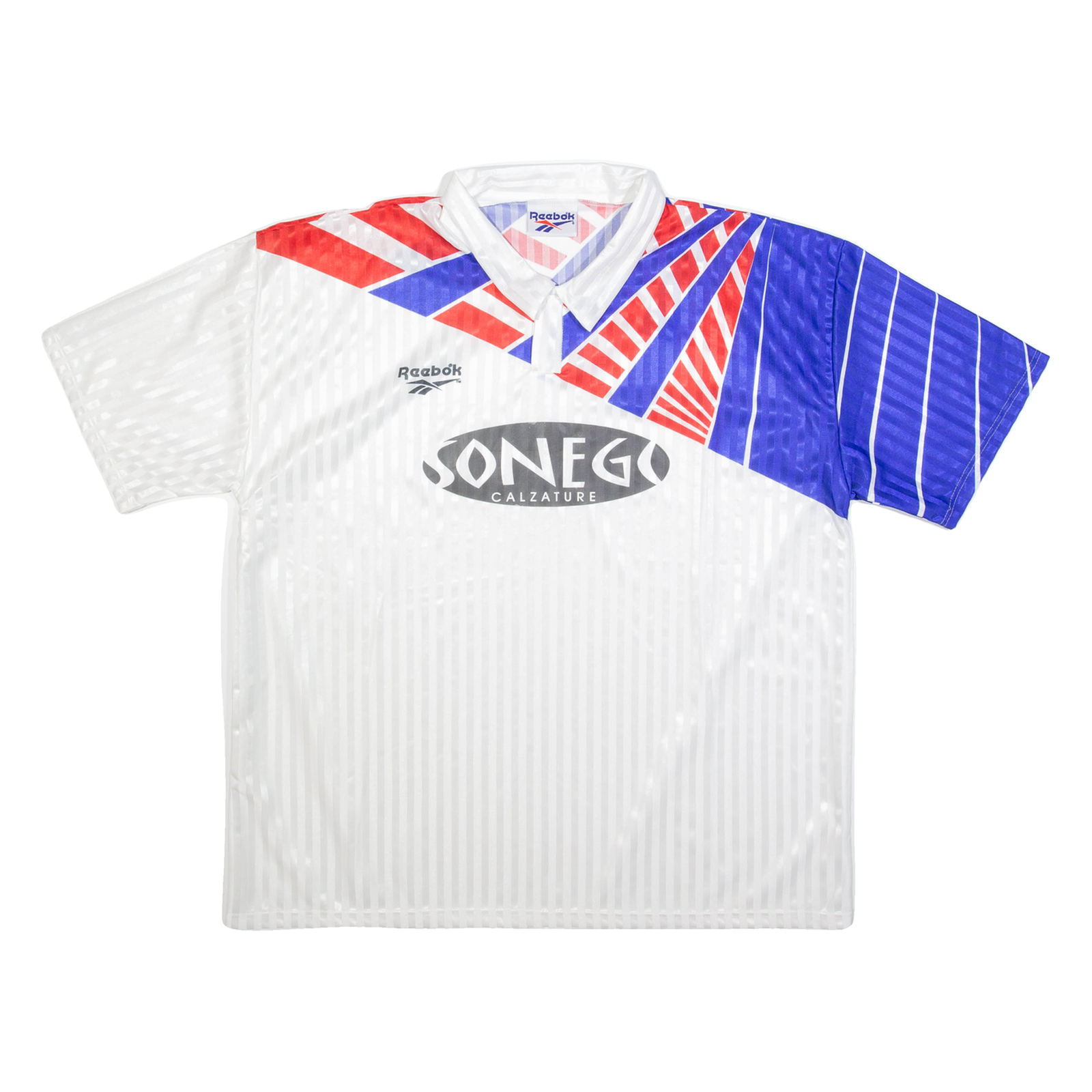 REEBOK Mens Football Shirt Jersey White Collared 2XL Refurbished - N/A refurbished available on Cerqular
