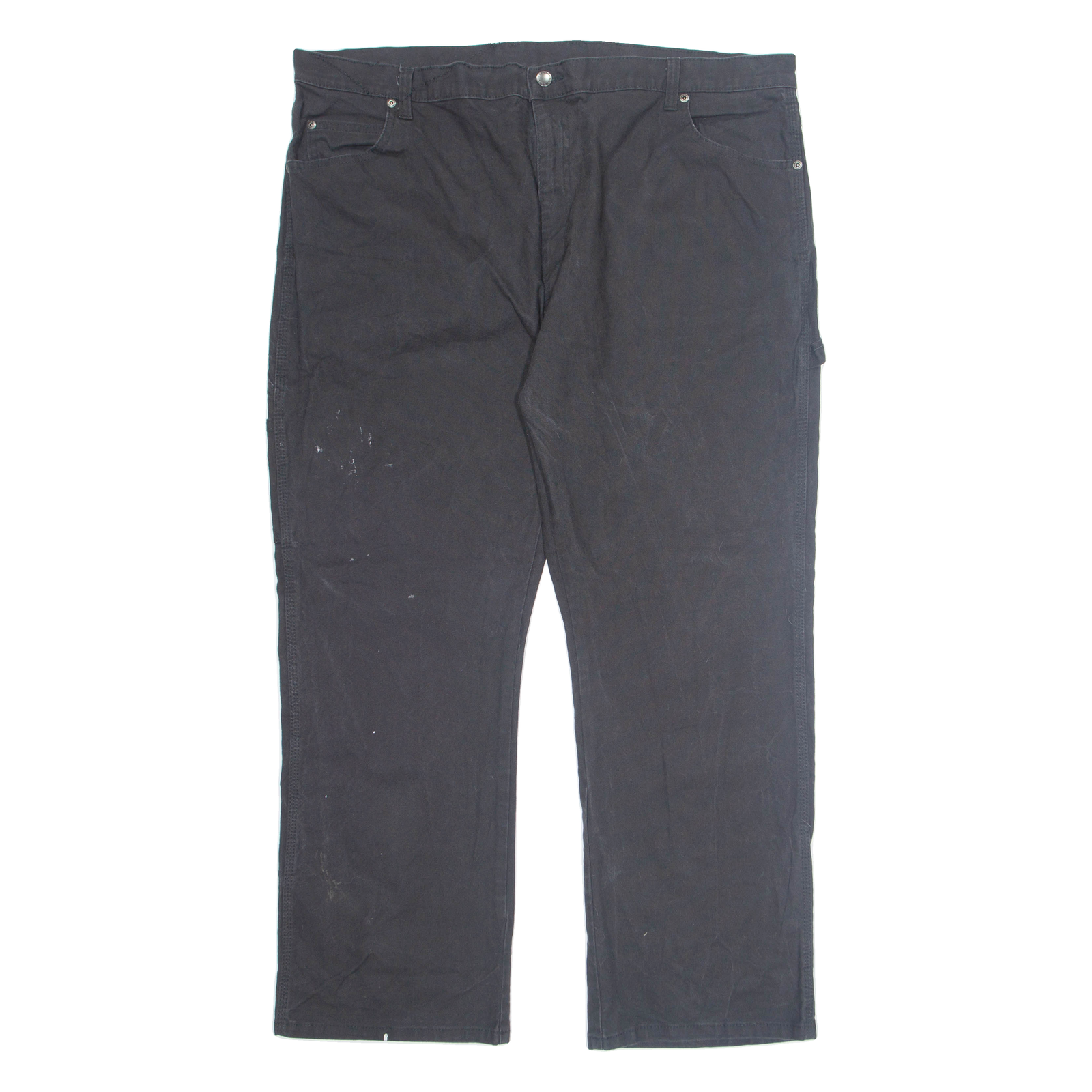 DICKIES Cargo Mens Trousers Black Loose Straight W42 L29 Refurbished - N/A refurbished available on Cerqular