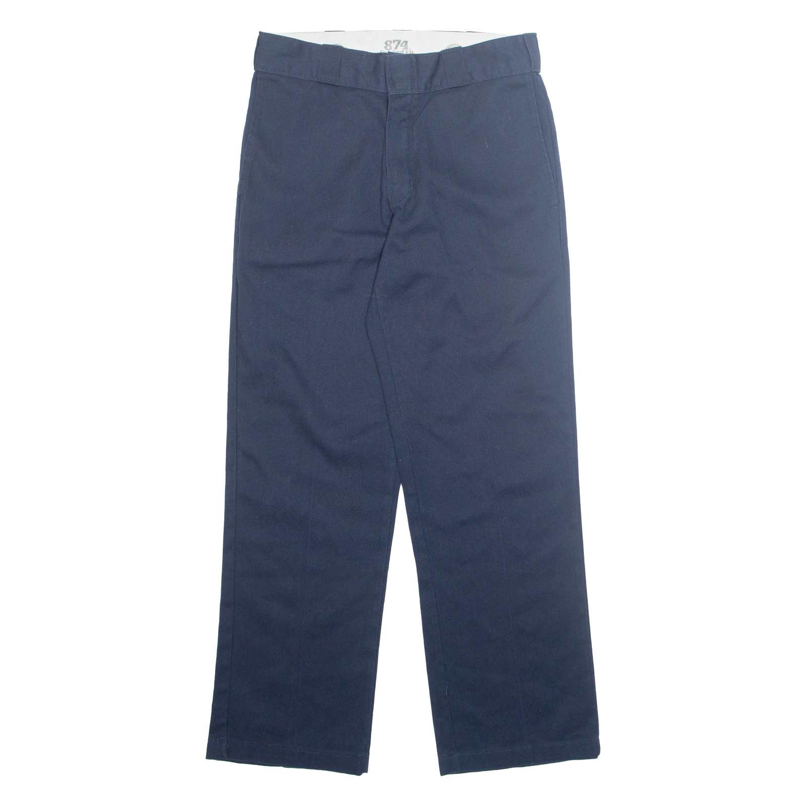 DICKIES Chino 874 Mens Trousers Blue Regular Straight W28 L28 Refurbished - N/A refurbished available on Cerqular