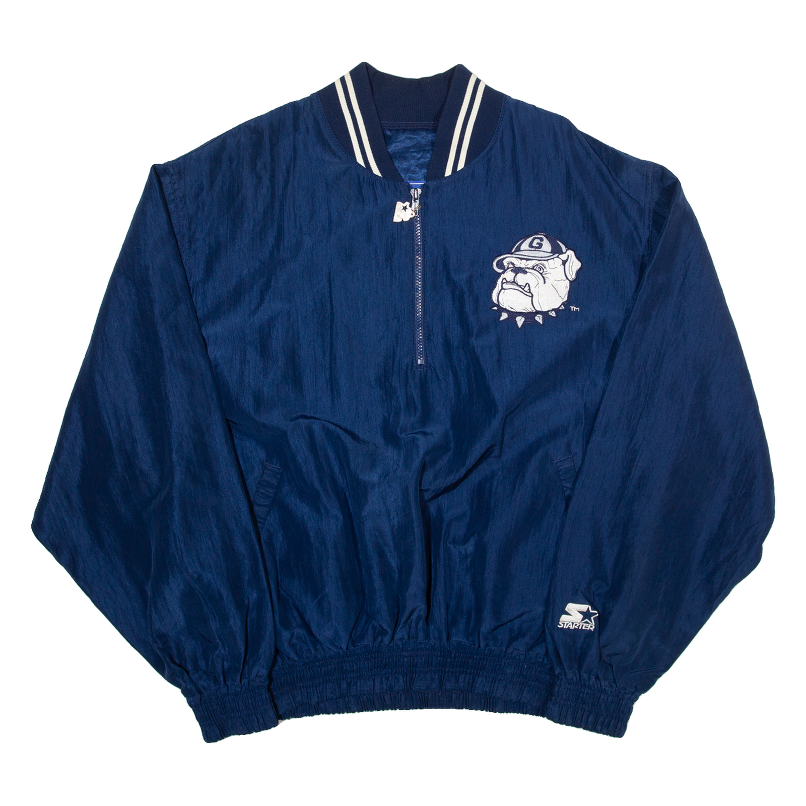 G-STAR Mens Pullover Jacket Blue Nylon XL Refurbished - N/A refurbished available on Cerqular