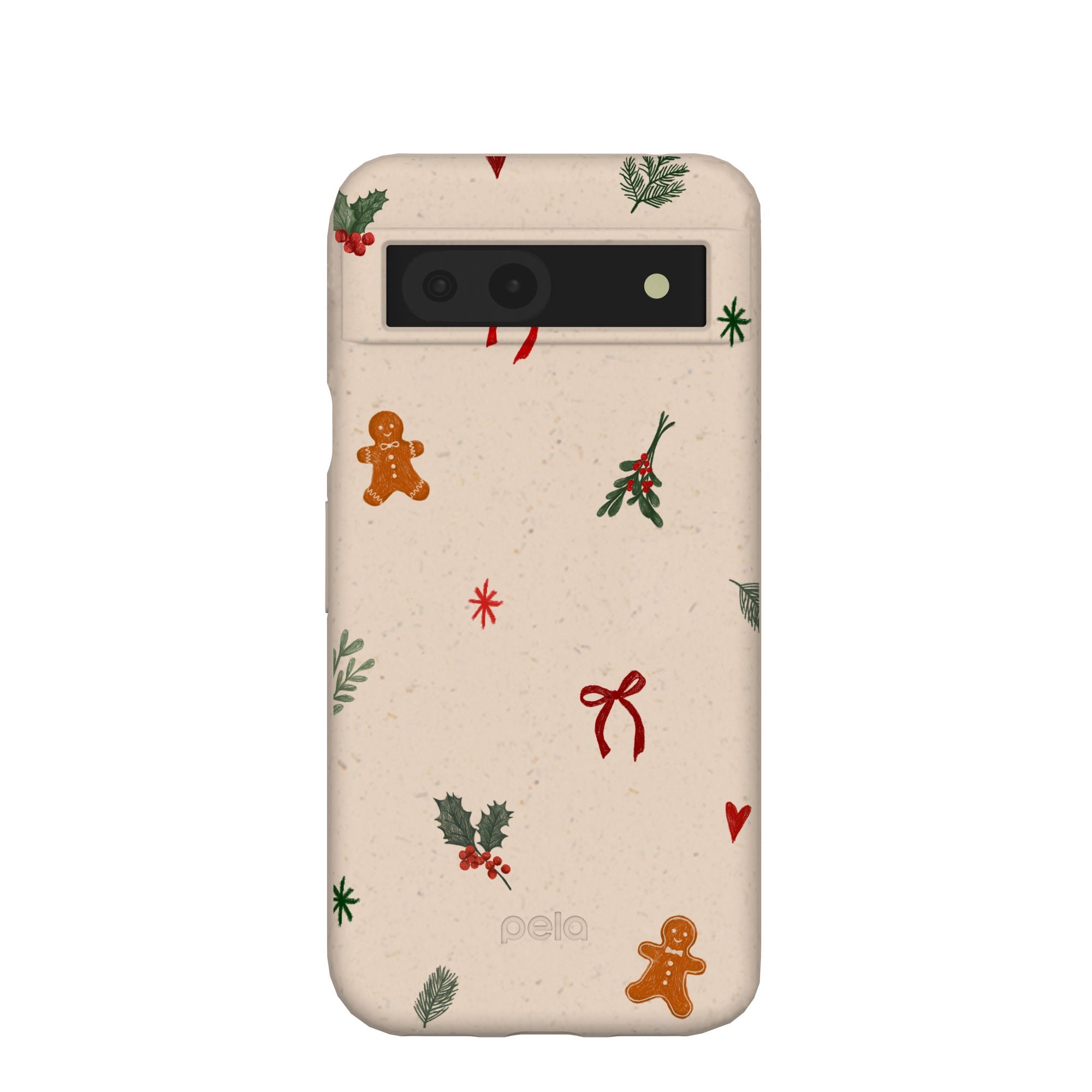 Seashell Be Merry Google Pixel 8a Case Refurbished - Pela Case refurbished available on Cerqular