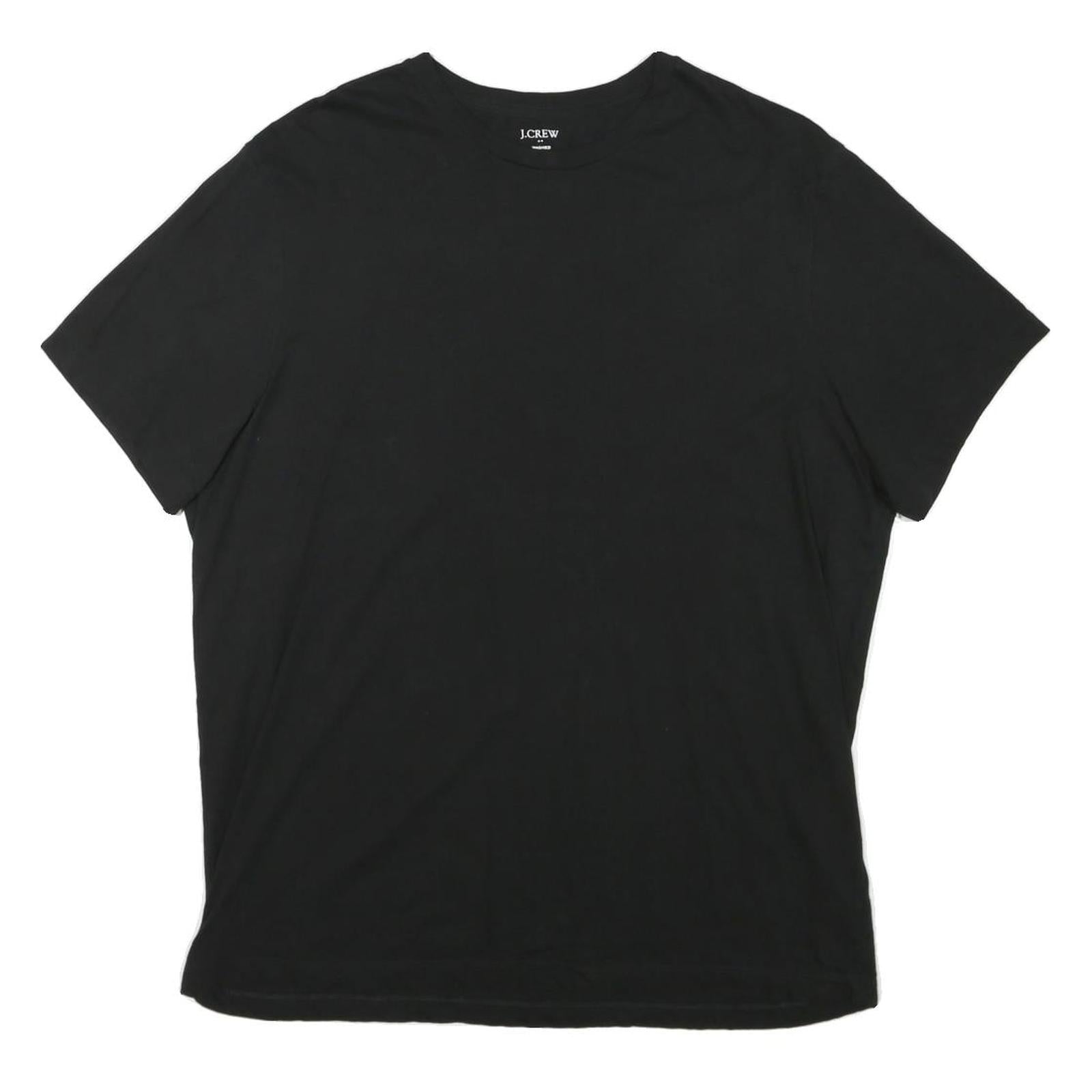 Buy J.CREW Mens Black Plain T-Shirt XL Short Sleeve Crew Neck Cotton Blend Refurbished - $12.99 J.CREW Mens Black Plain T-Shirt XL Short Sleeve Crew Neck Cotton Blend Refurbished - N/A refurbished available on Cerqular