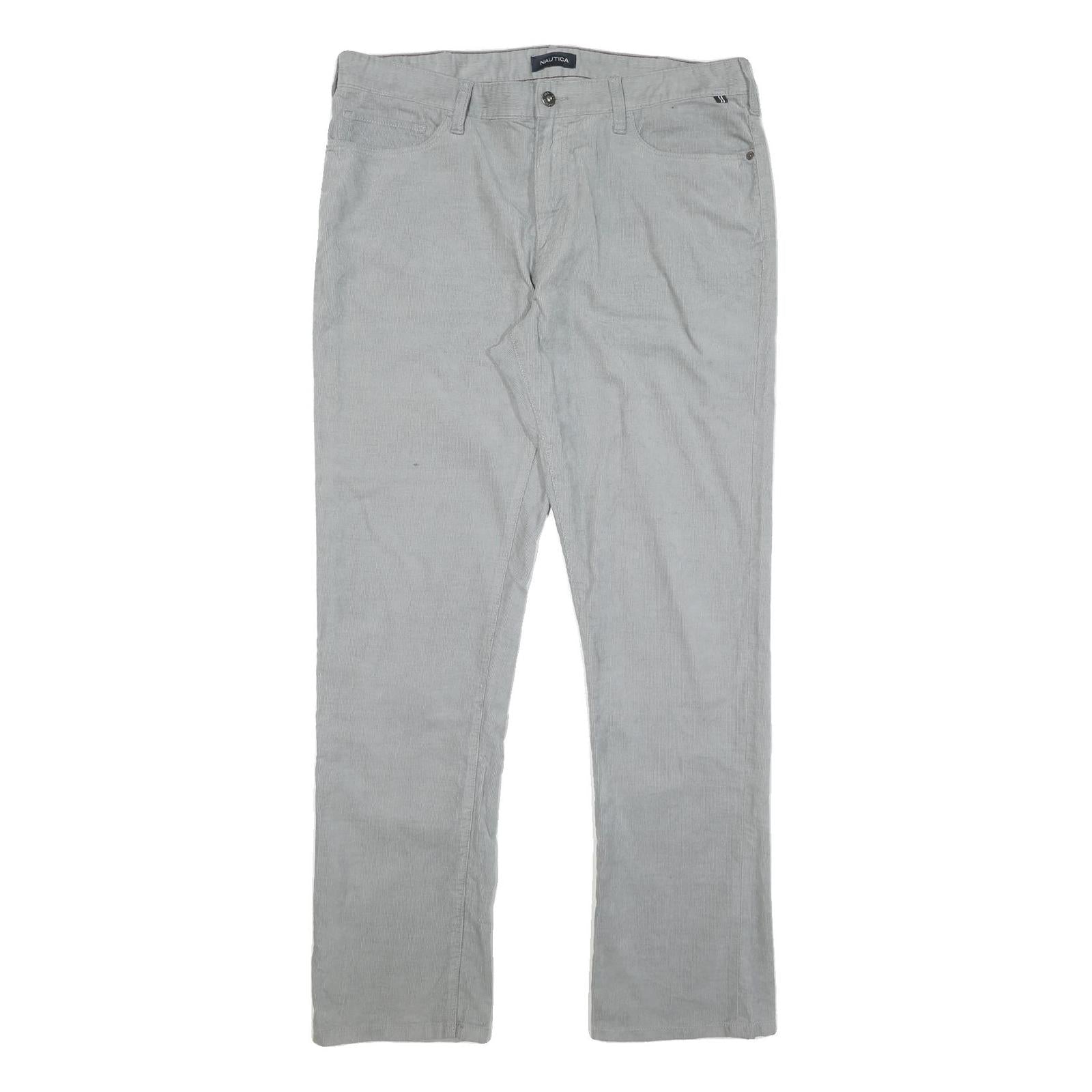 Buy NAUTICA Mens Cotton Blend Grey Slim Straight Trousers W37 L33 Casual Zip Refurbished - $33.79 NAUTICA Mens Cotton Blend Grey Slim Straight Trousers W37 L33 Casual Zip Refurbished - N/A refurbished available on Cerqular
