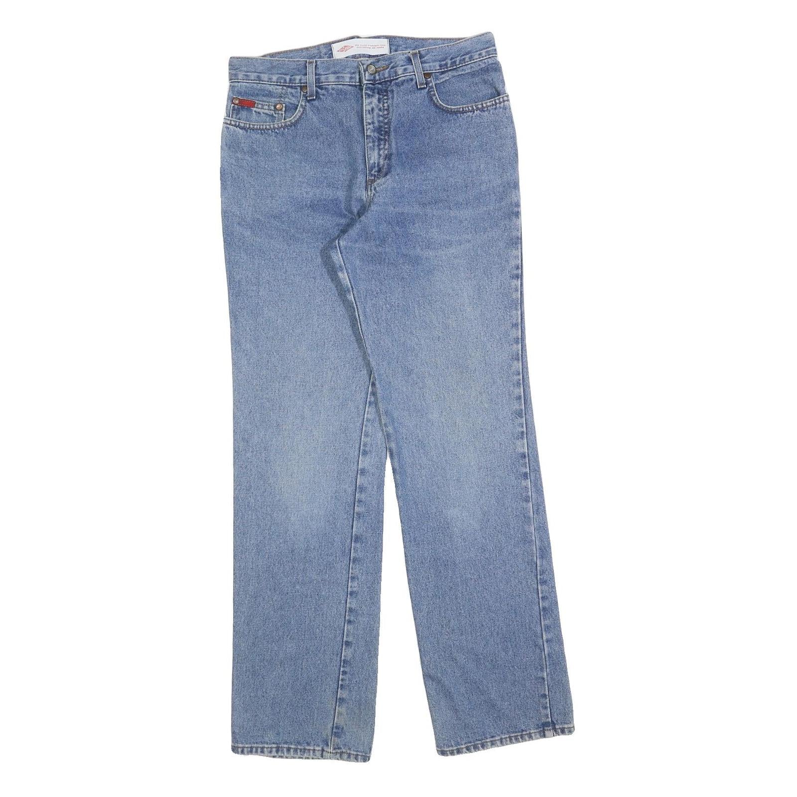 LEE COOPER Womens Jeans Blue Regular Straight Denim Medium W32 L32 Classic Fit Refurbished - N/A refurbished available on Cerqular